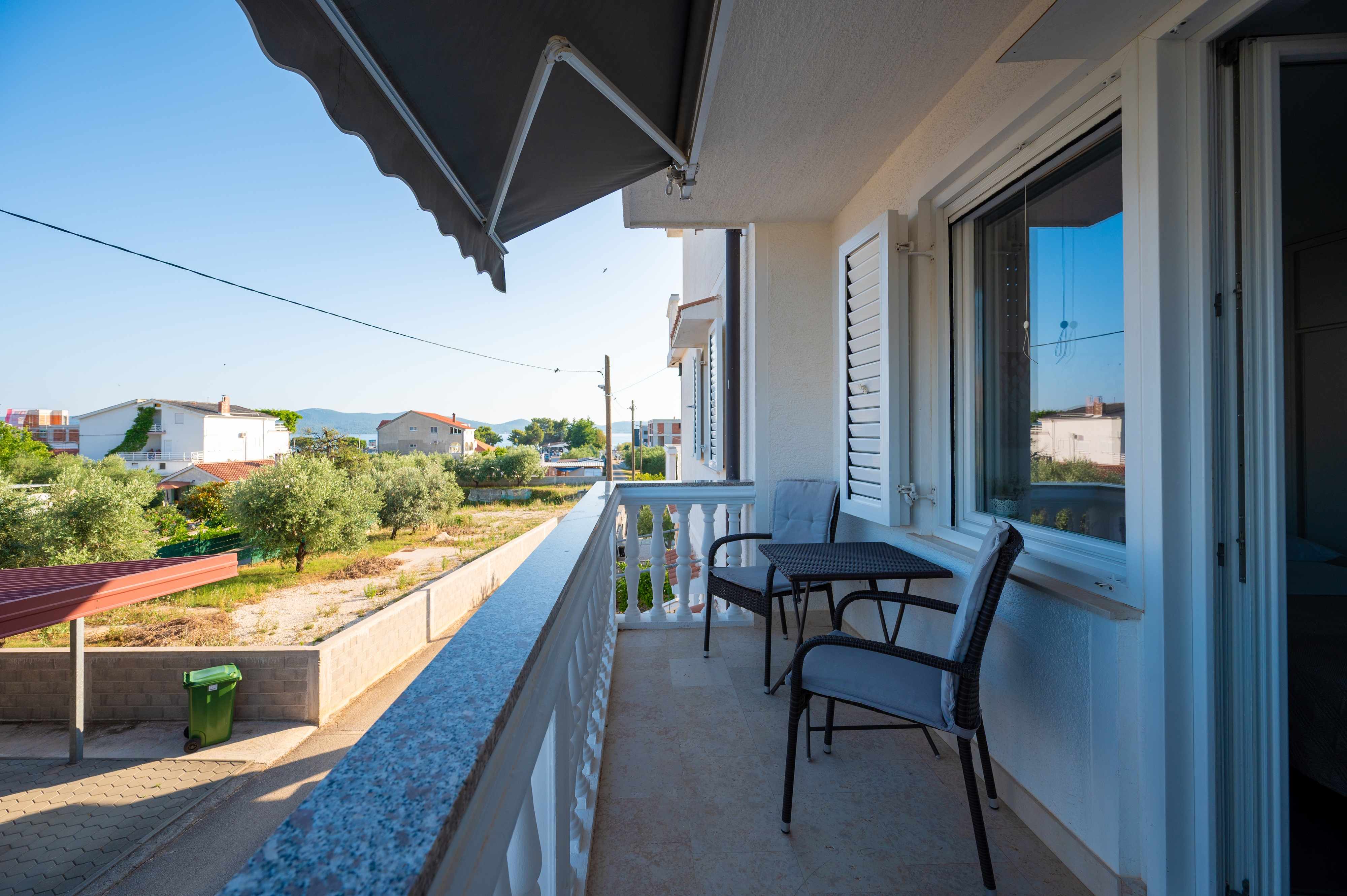 Studio Appartement mit Balkon und Meerblick Sukosan, Zadar AS-6131-a