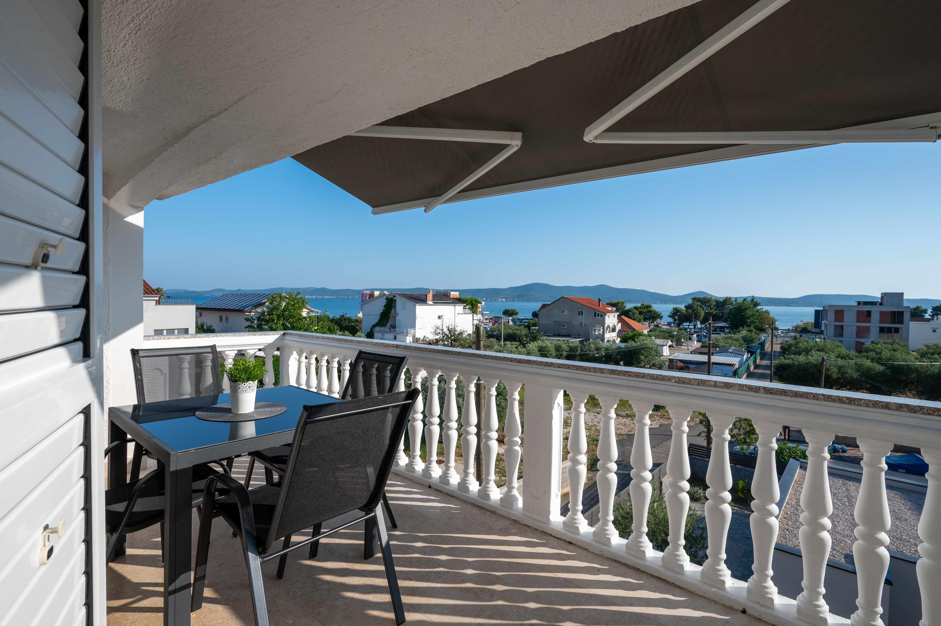 Studio Appartement mit Terrasse und Meerblick Sukosan, Zadar AS-6131-b