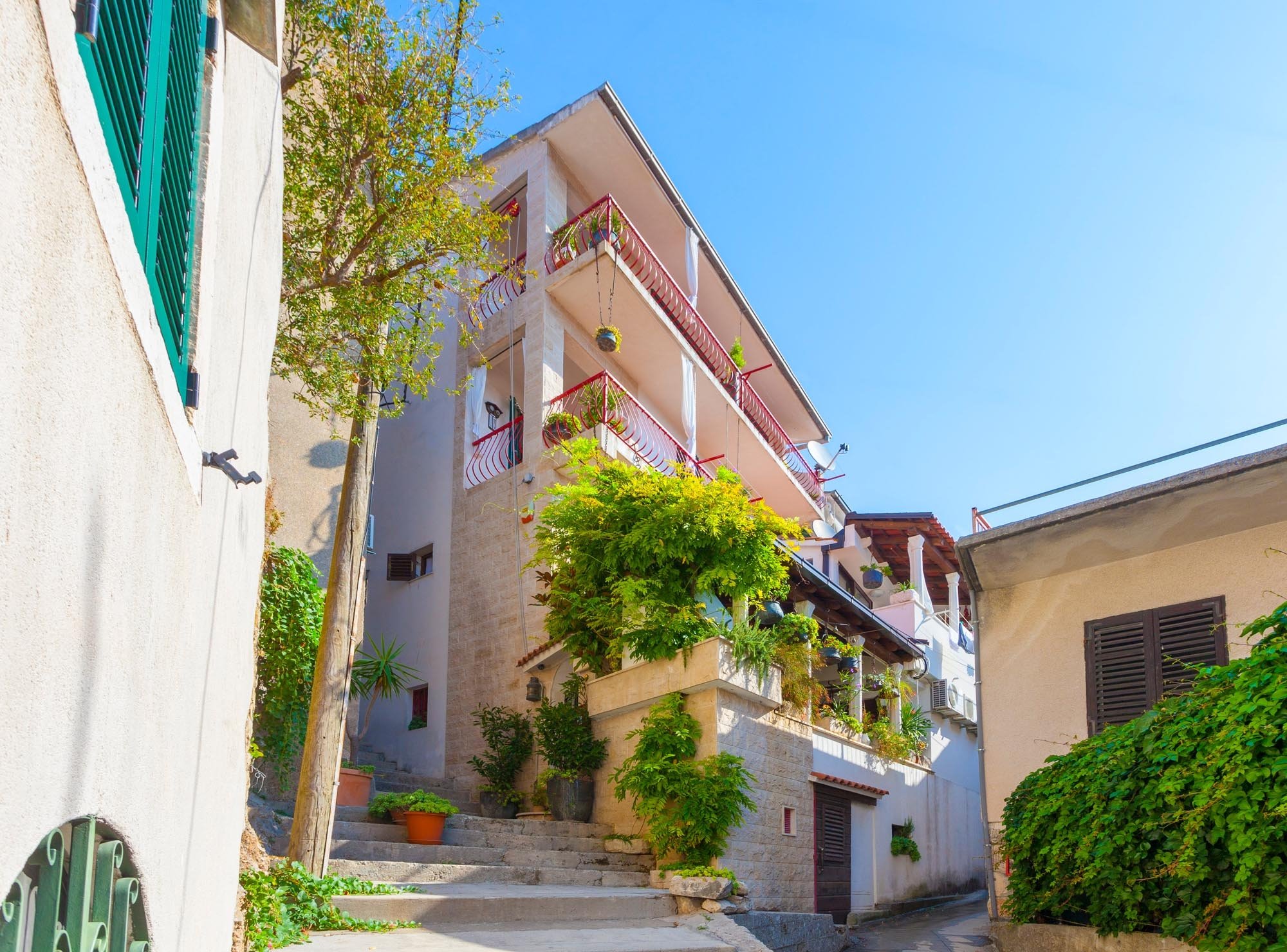 Studio Appartement mit Terrasse Makarska AS-11063-d