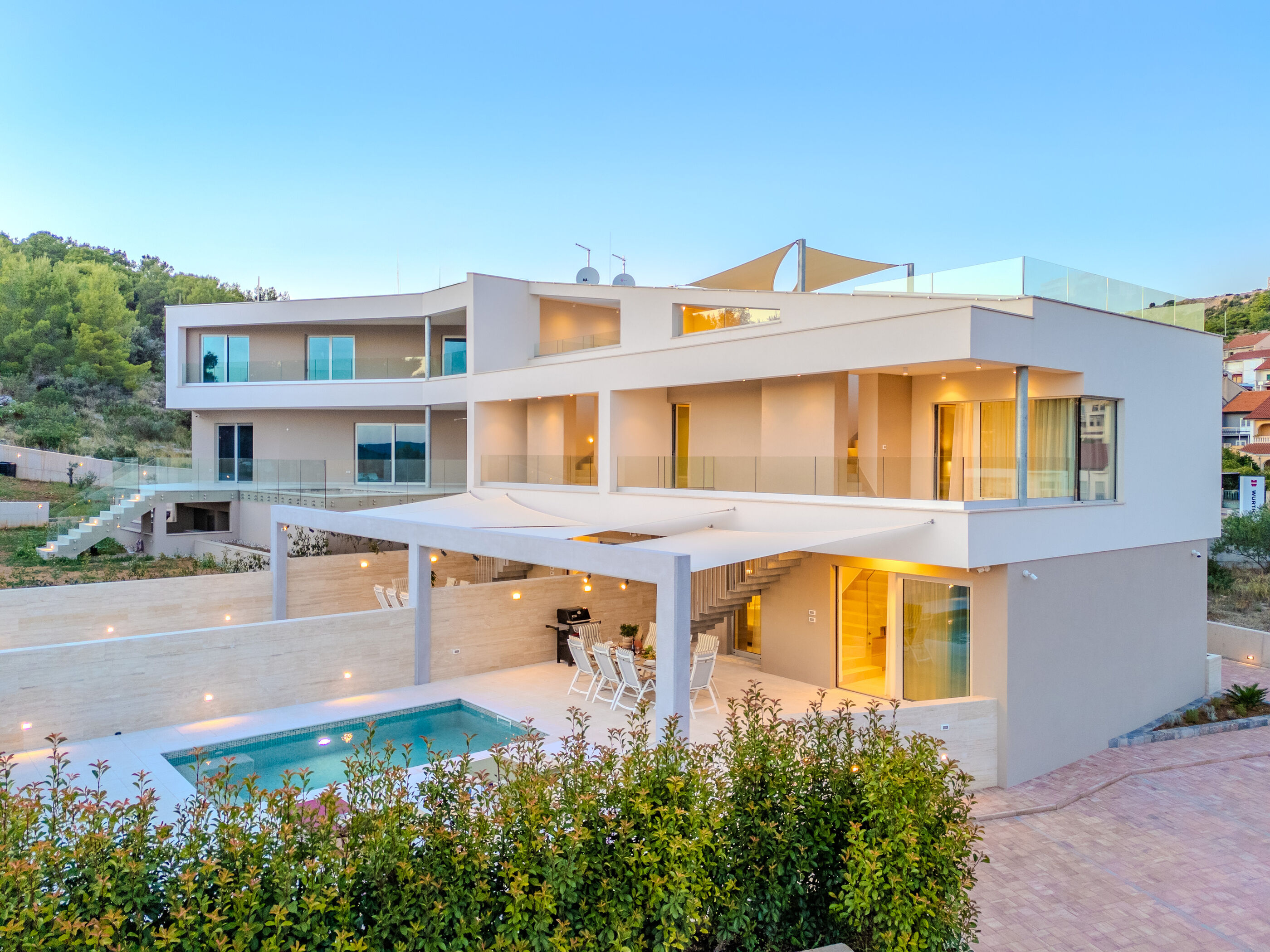 Haus in Sibenik mit Klima, Sat-TV, Meerblick