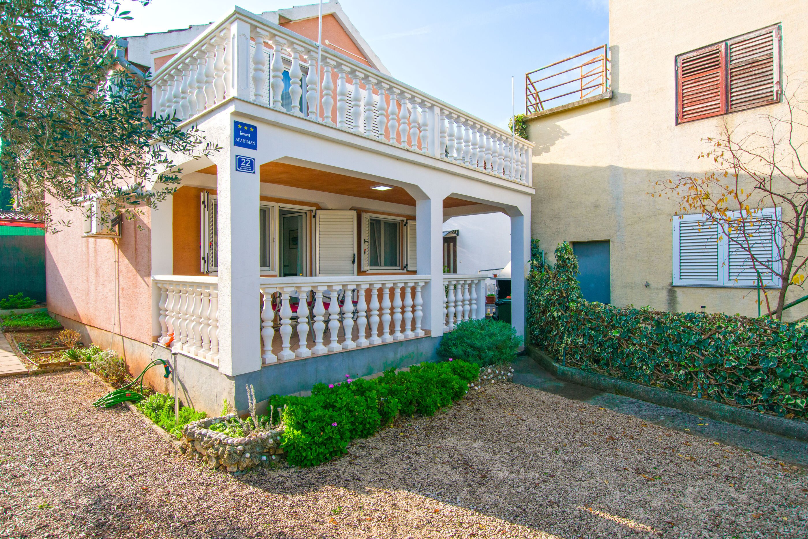 Ferienwohnung in Zdrelac mit Klima, Grill