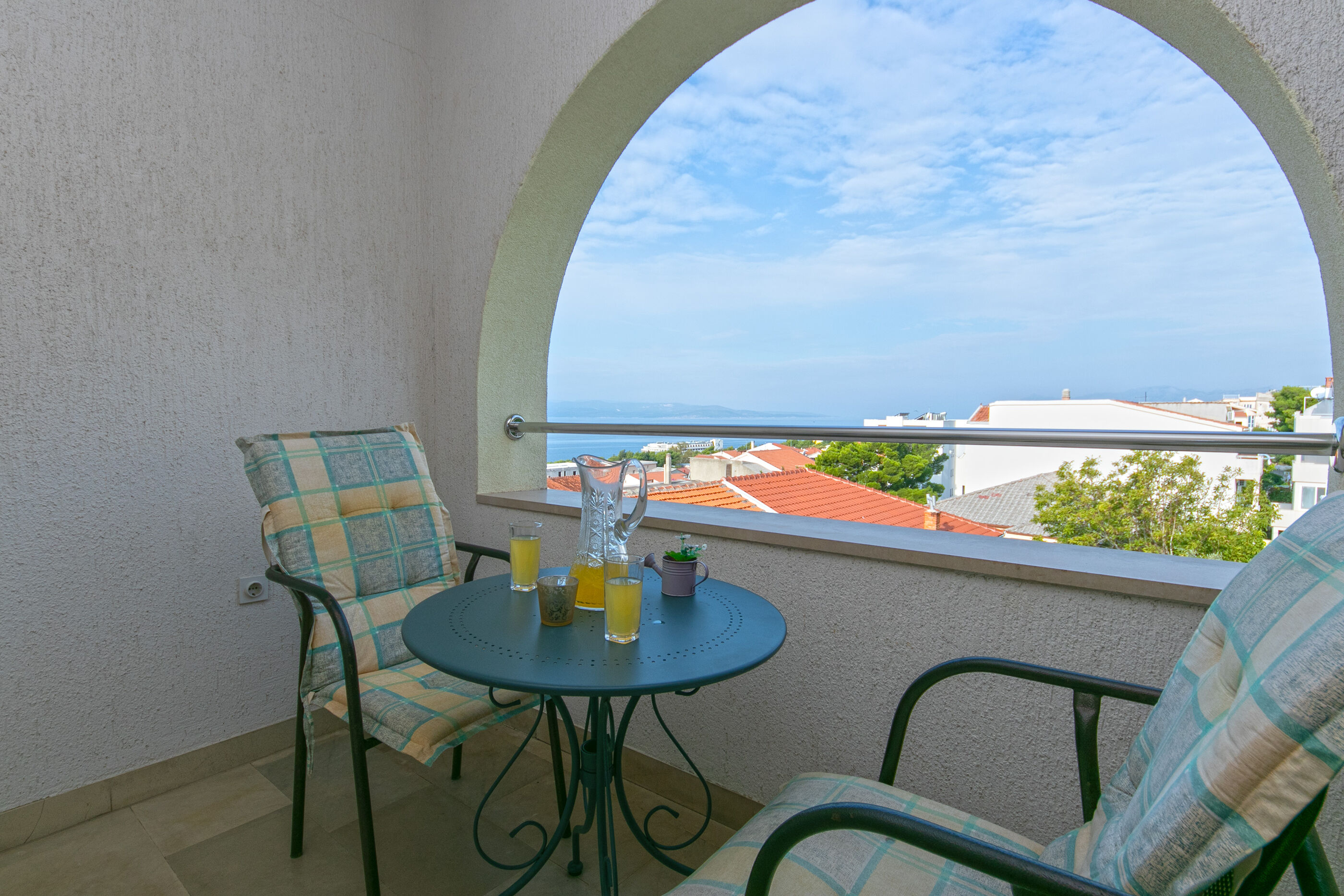 Studio in Makarska mit Klima, Meerblick, Internet