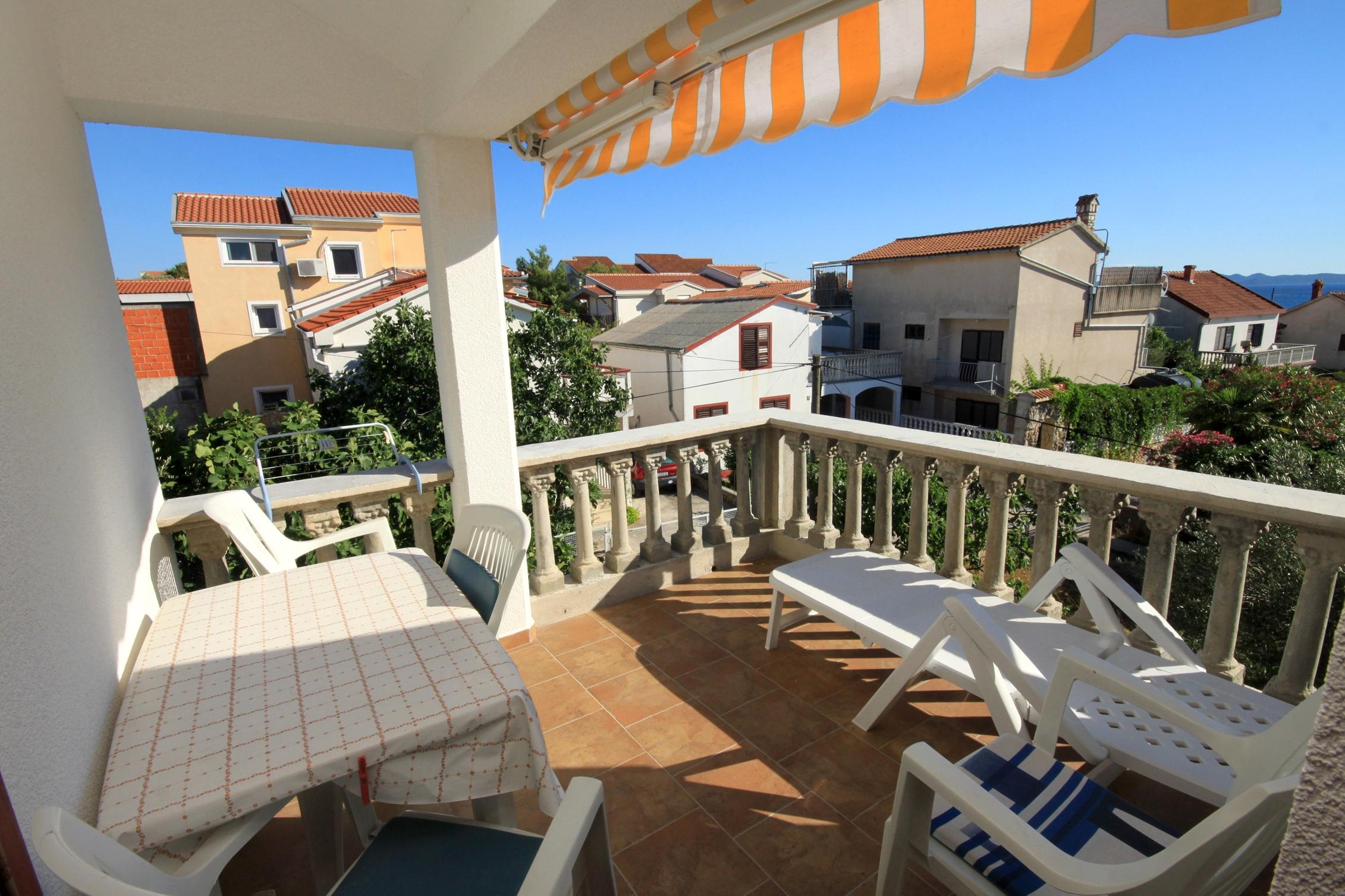 1-Zimmer-Ferienwohnung mit Terrasse und Meerblick Zdrelac, Pasman A-69
