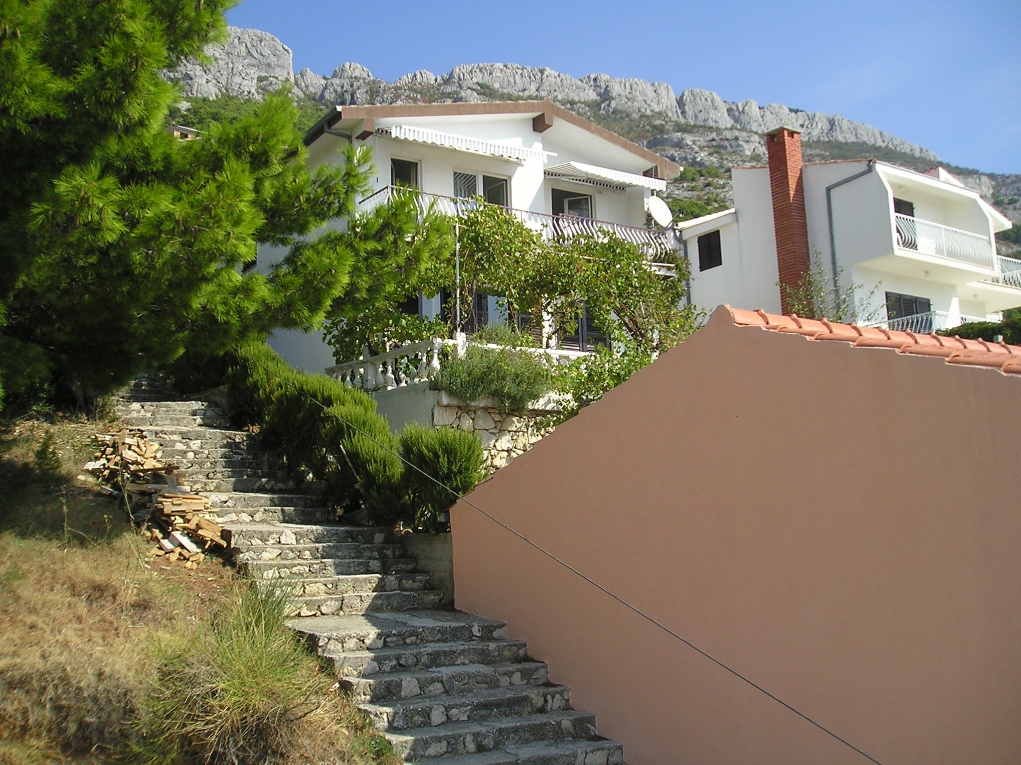 2-Zimmer-Ferienwohnung mit Balkon und Meerblick Pisak, Omis A-1009-b