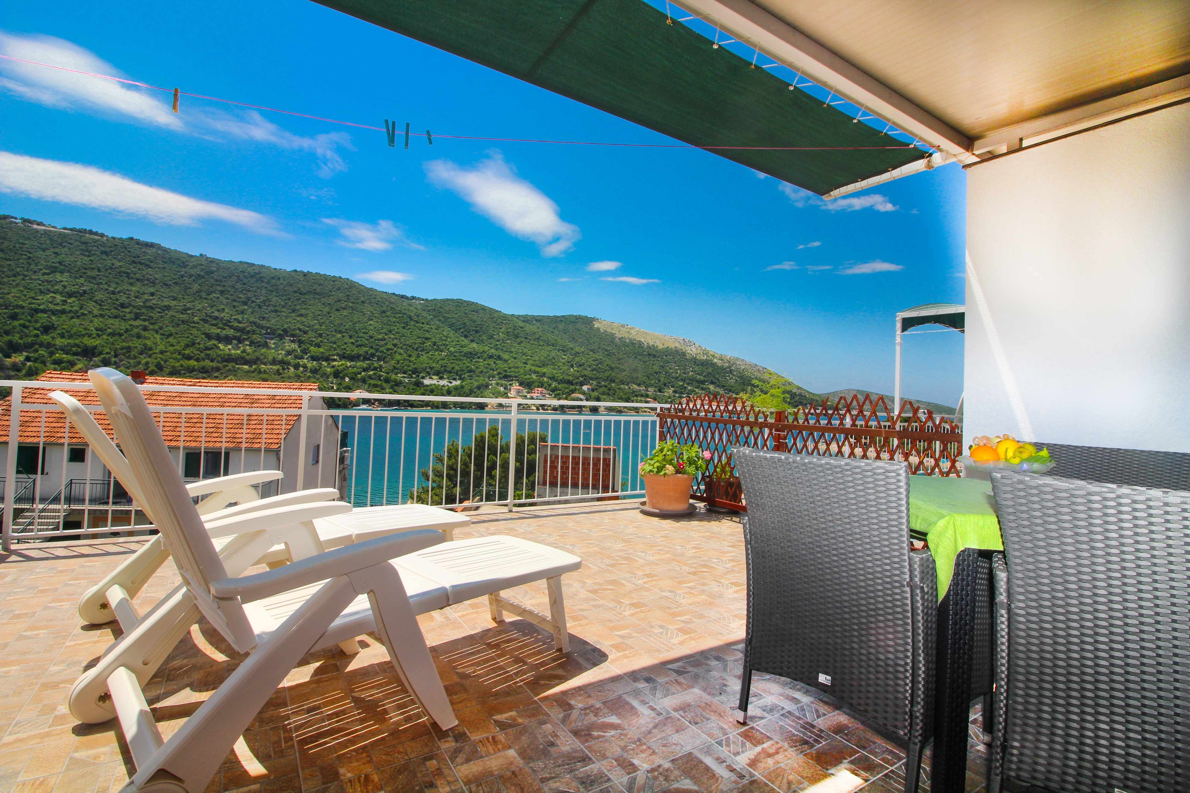 Studio Appartement am Strand Grebastica, Sibenik AS-480-a