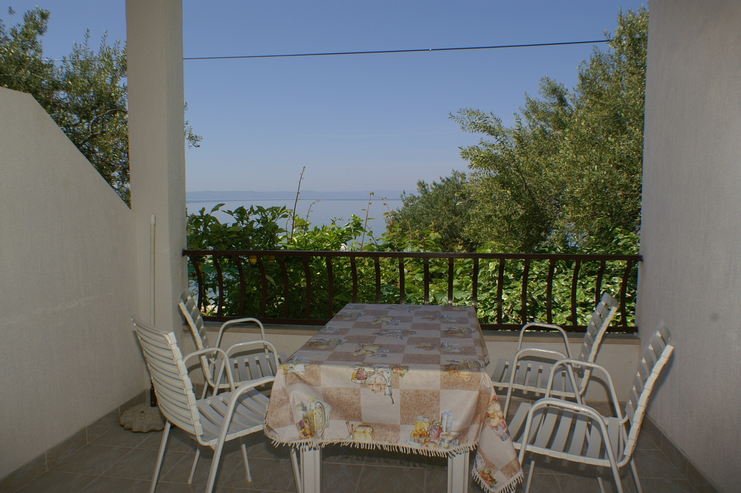 1-Zimmer-Ferienwohnung am Strand Tucepi, Makarska A-2694-b