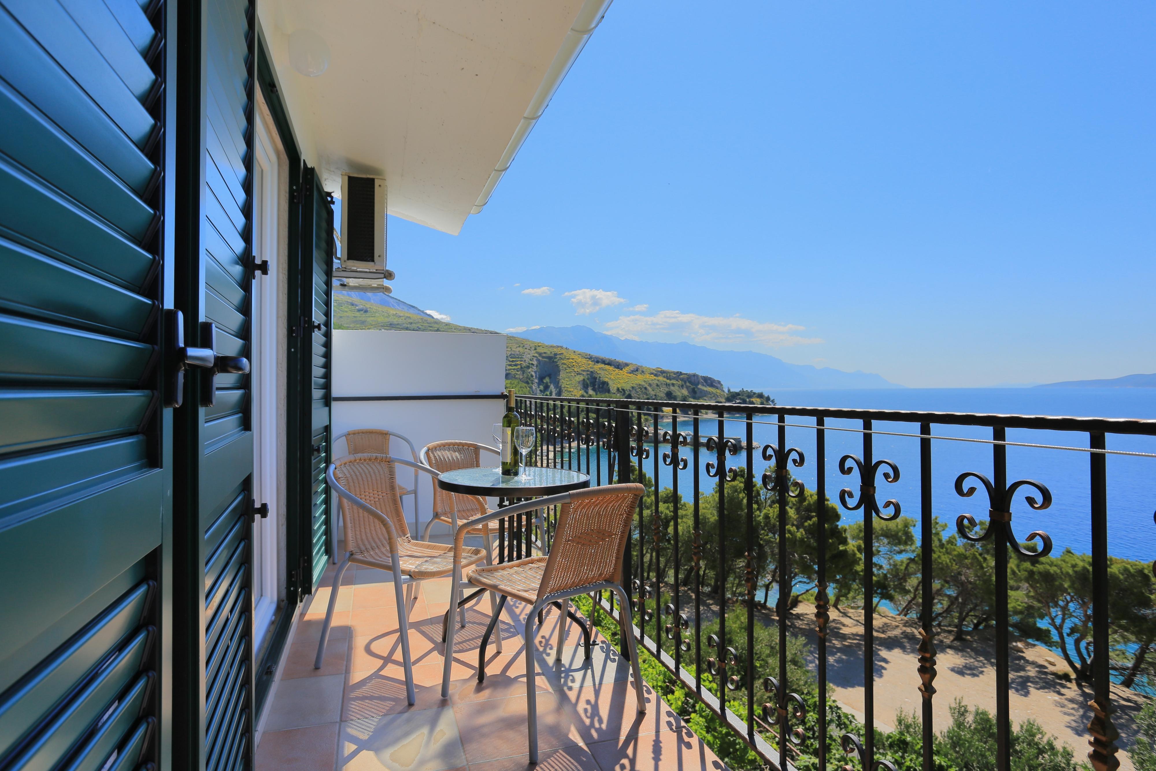 2-Zimmer-Ferienwohnung am Strand Lokva Rogoznica (Omis) A-2762-a
