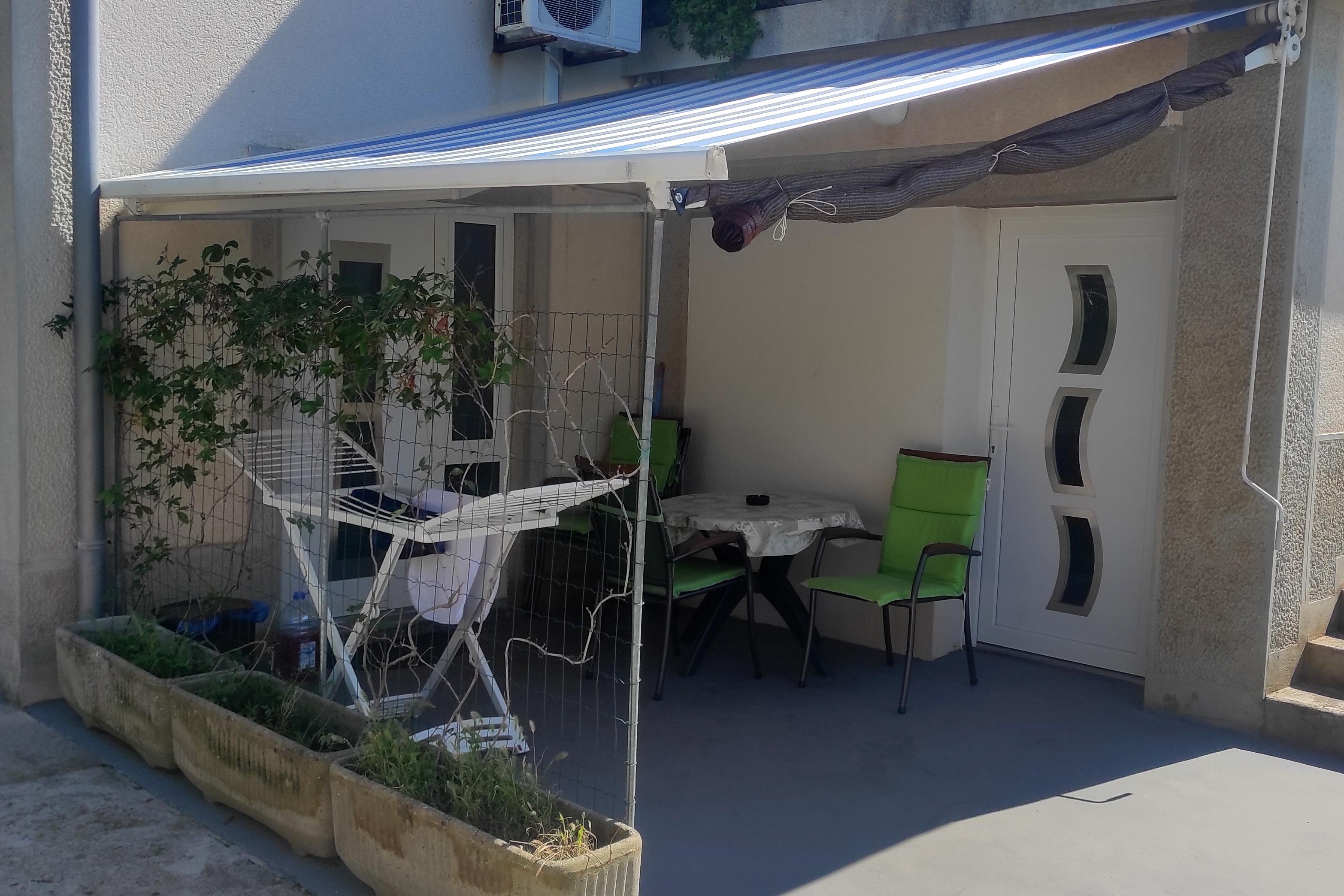 Studio Appartement mit Terrasse Punat, Krk AS-5410-a