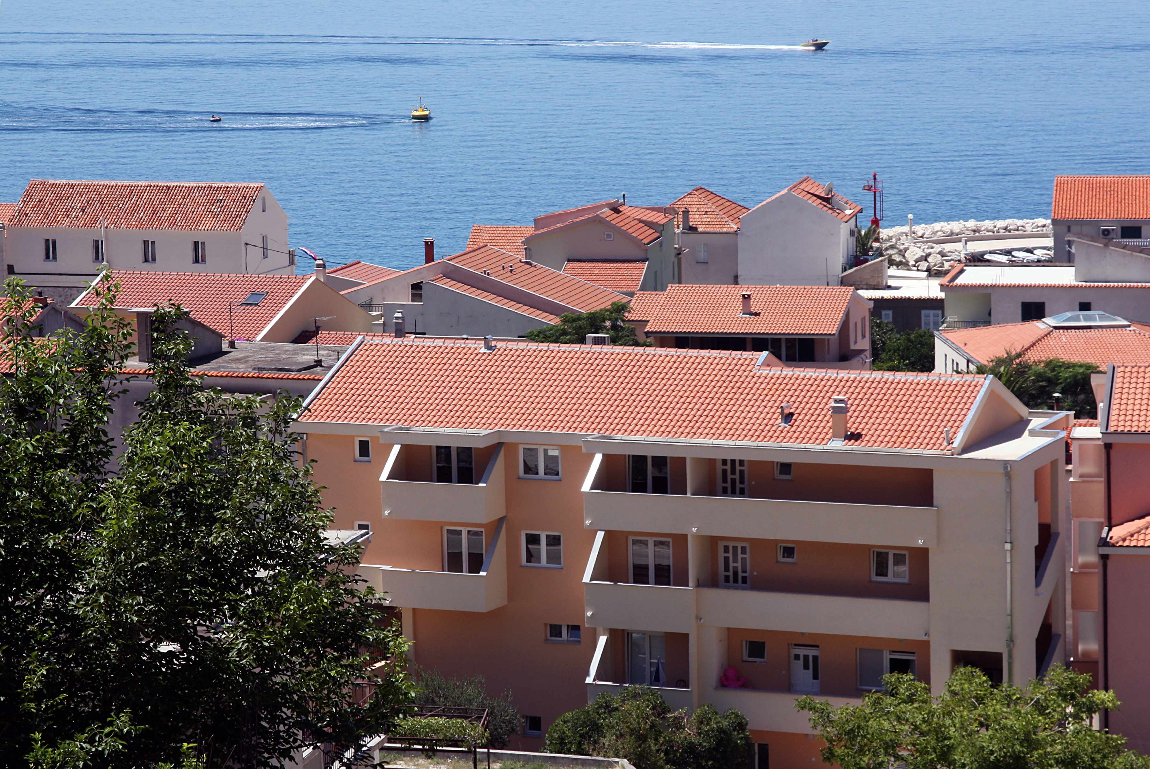 1-Zimmer-Ferienwohnung mit Terrasse und Meerblick Tucepi, Makarska A-6