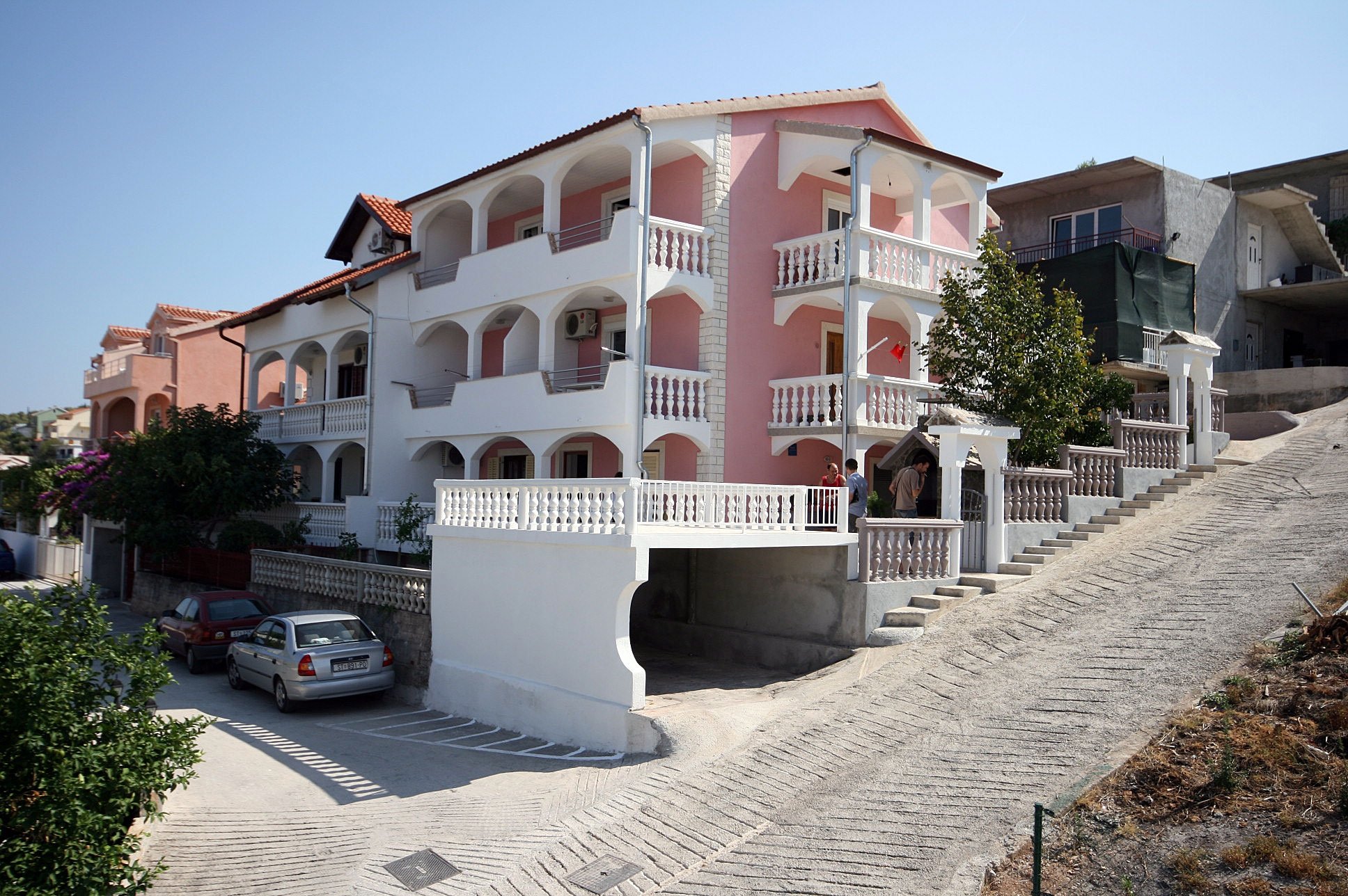 2-Zimmer-Ferienwohnung mit Balkon und Meerblick Mastrinka (Ciovo) A-46