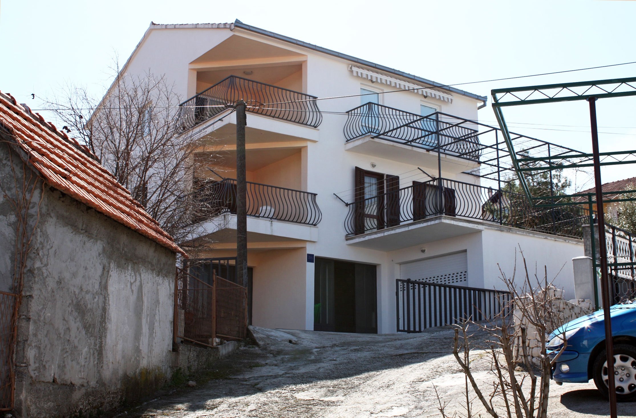 2-Zimmer-Ferienwohnung mit Balkon und Meerblick Mastrinka, Ciovo A-483