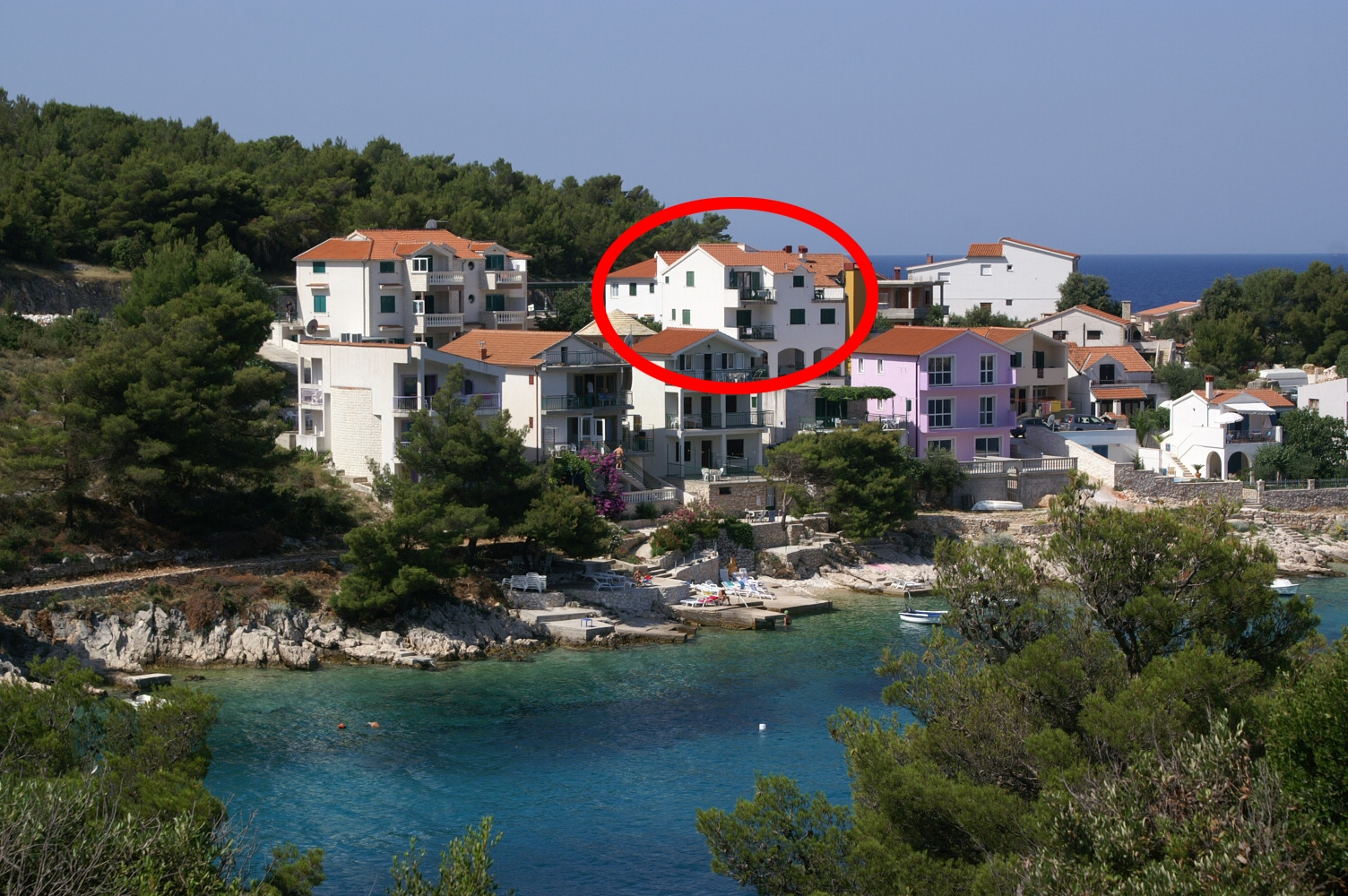 1-Zimmer-Ferienwohnung am Strand Bilo, Primosten A-4191-d