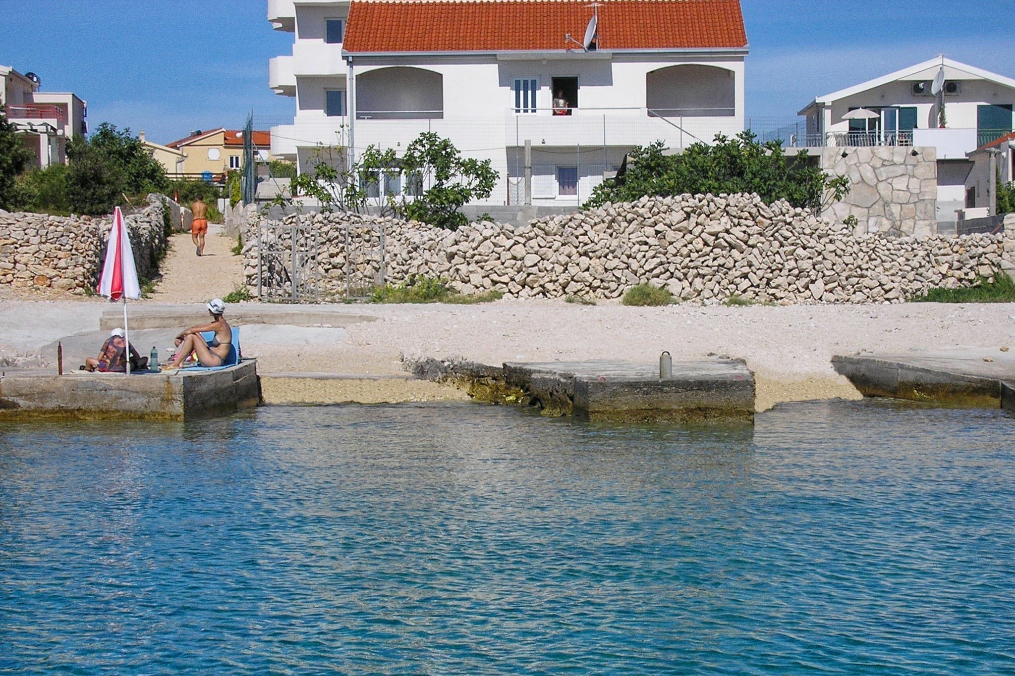 2-Zimmer-Ferienwohnung am Strand Sevid, Trogir A-4286-b