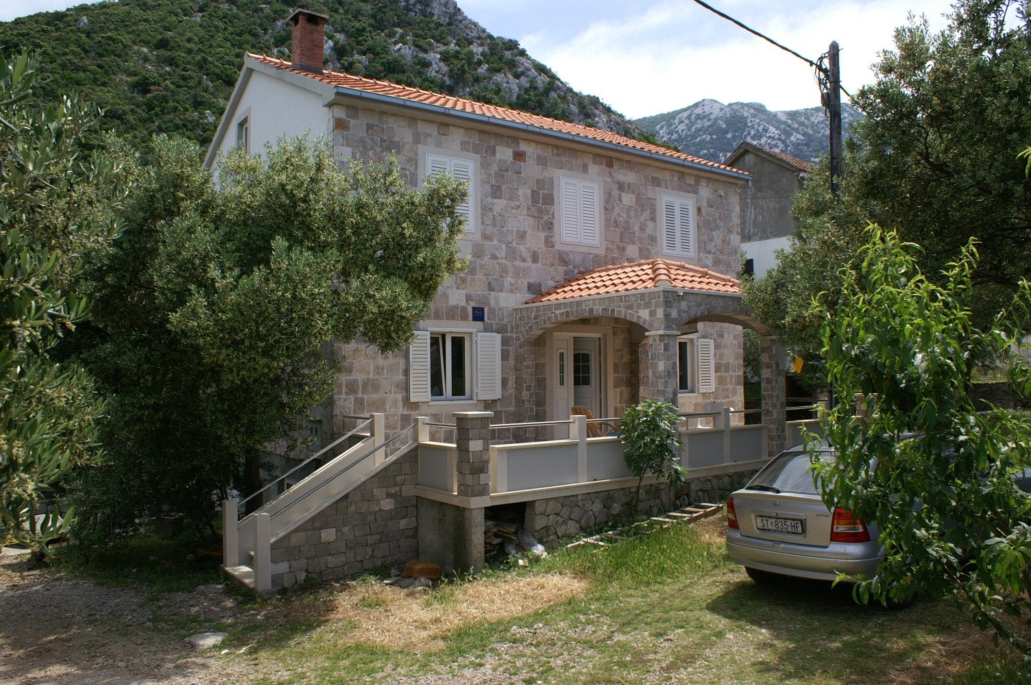 2-Zimmer-Ferienwohnung mit Balkon Duba Peljeska, Peljesac A-4534-a