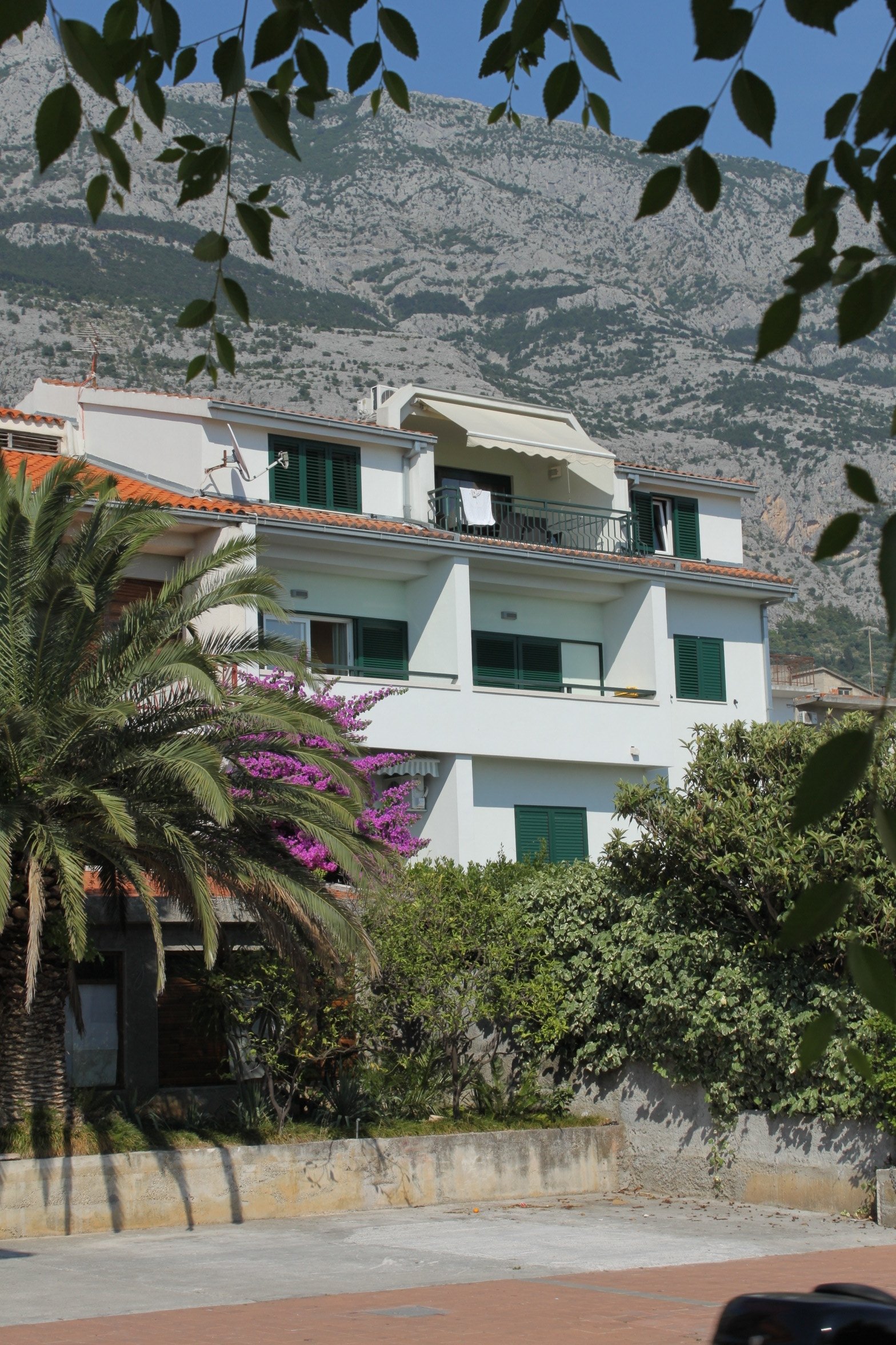 1-Zimmer-Ferienwohnung mit Balkon und Meerblick Makarska A-6632-a
