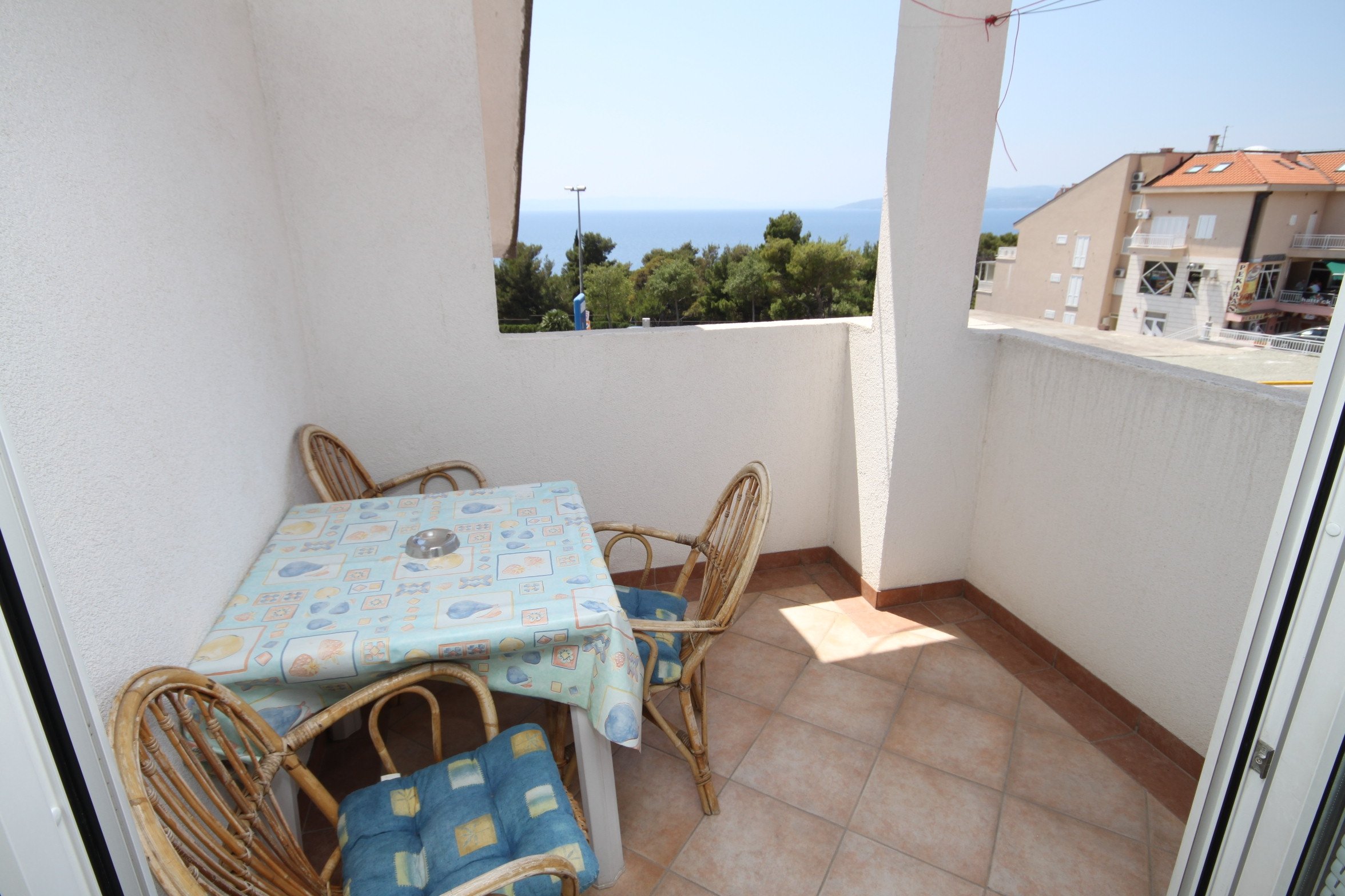 Studio Appartement mit Terrasse und Meerblick Makarska AS-6693-a