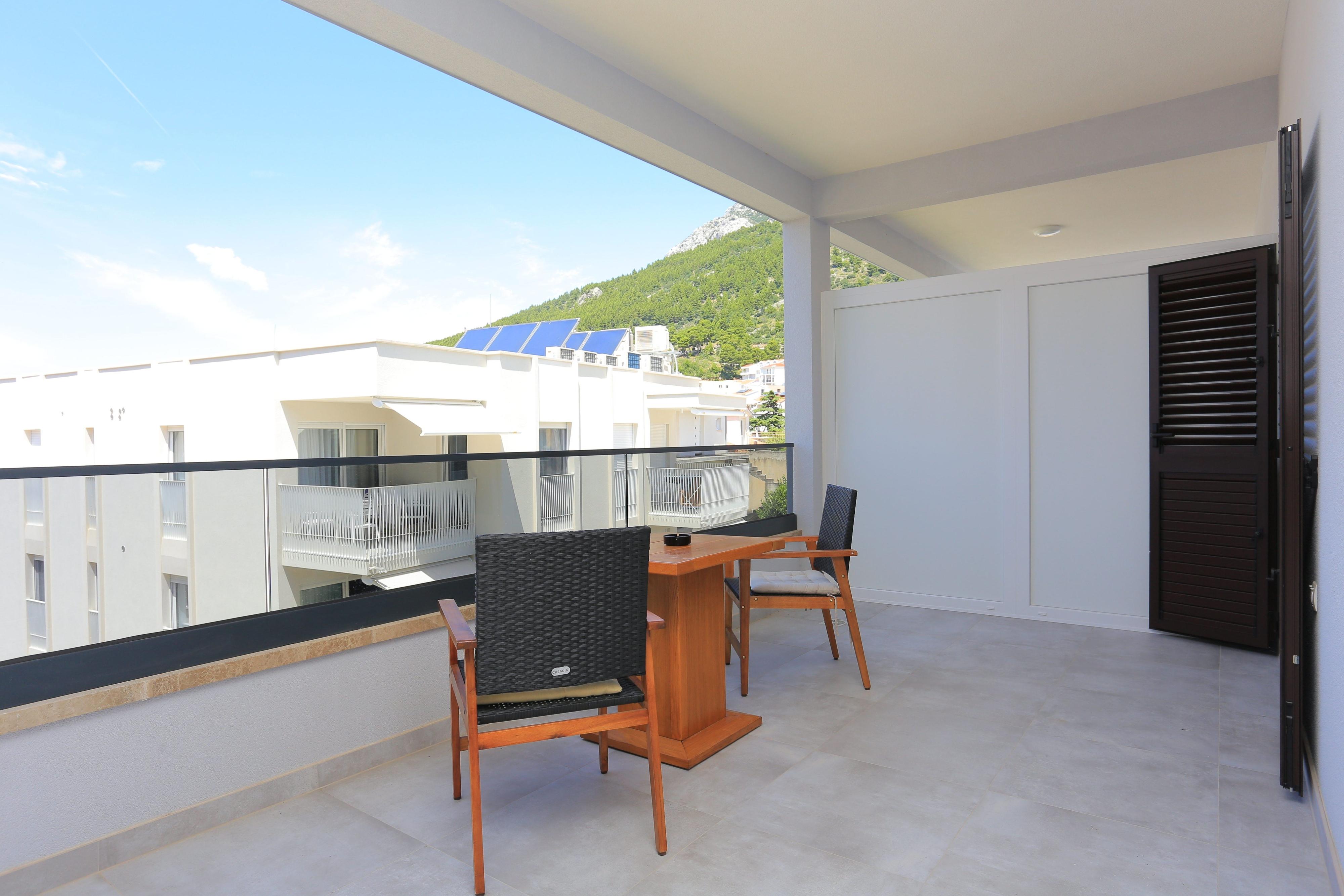 1-Zimmer-Ferienwohnung mit Terrasse Baska Voda, Makarska A-6773-a
