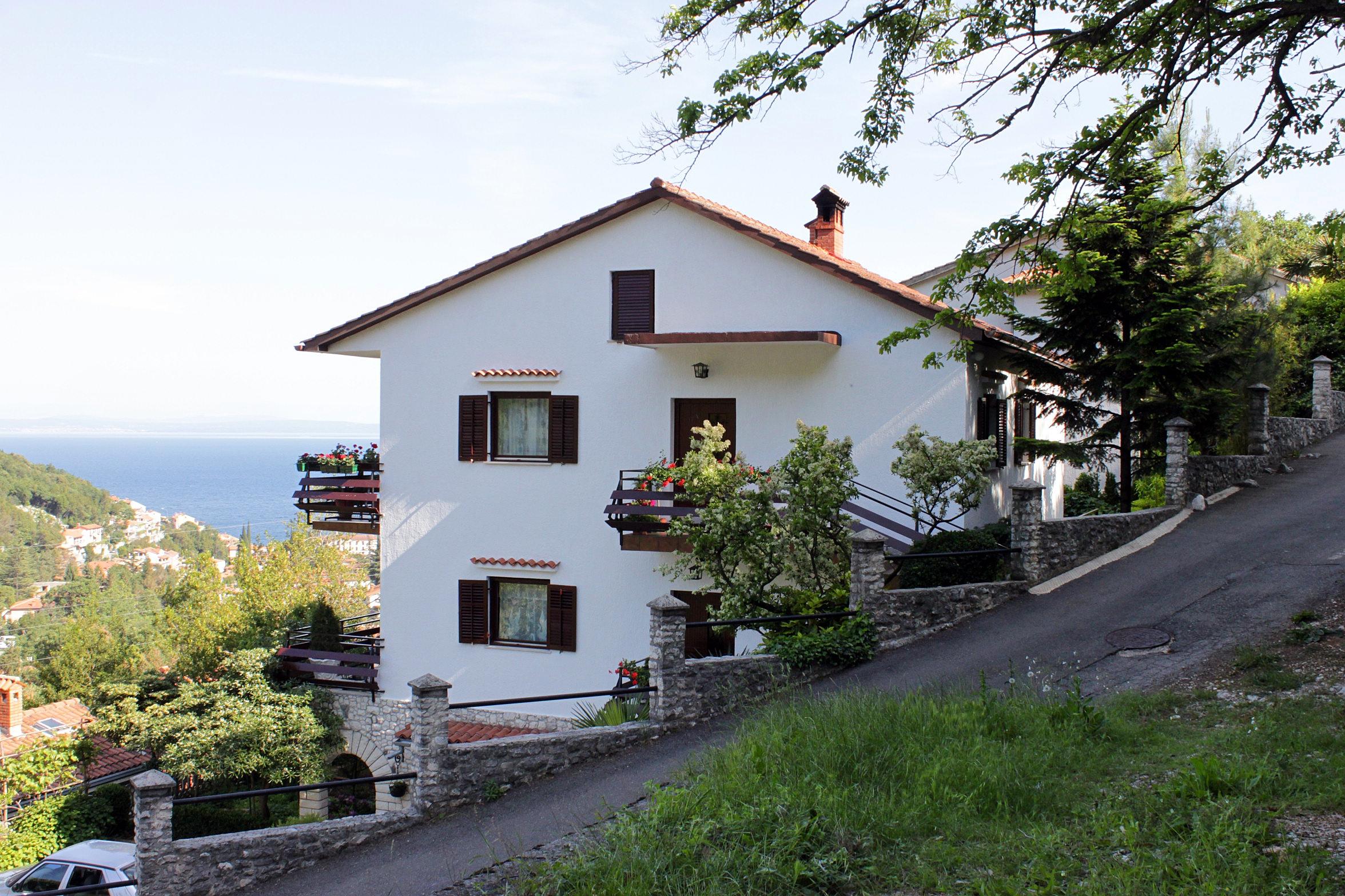 1-Zimmer-Ferienwohnung mit Terrasse und Meerblick Moscenicka Draga, Op