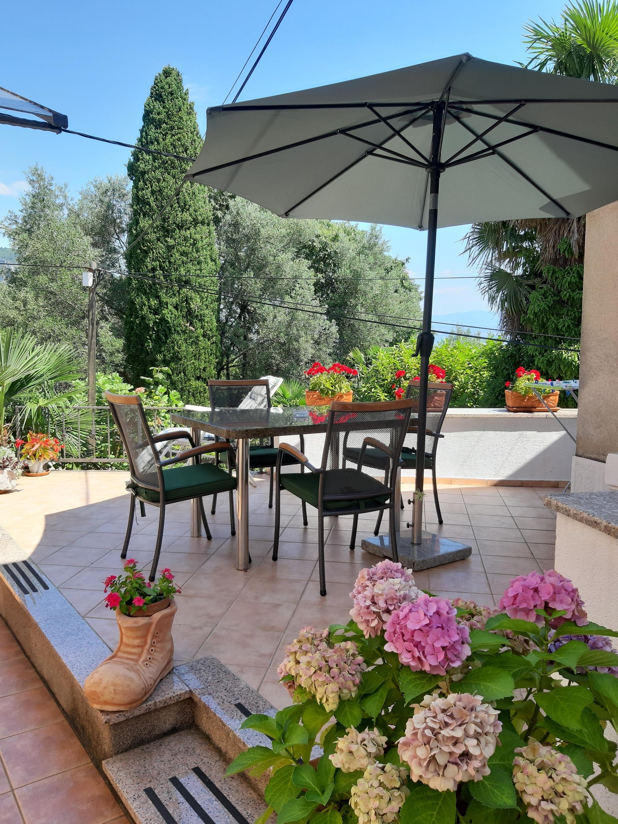 1-Zimmer-Ferienwohnung mit Terrasse Kraj, Opatija A-7794-a