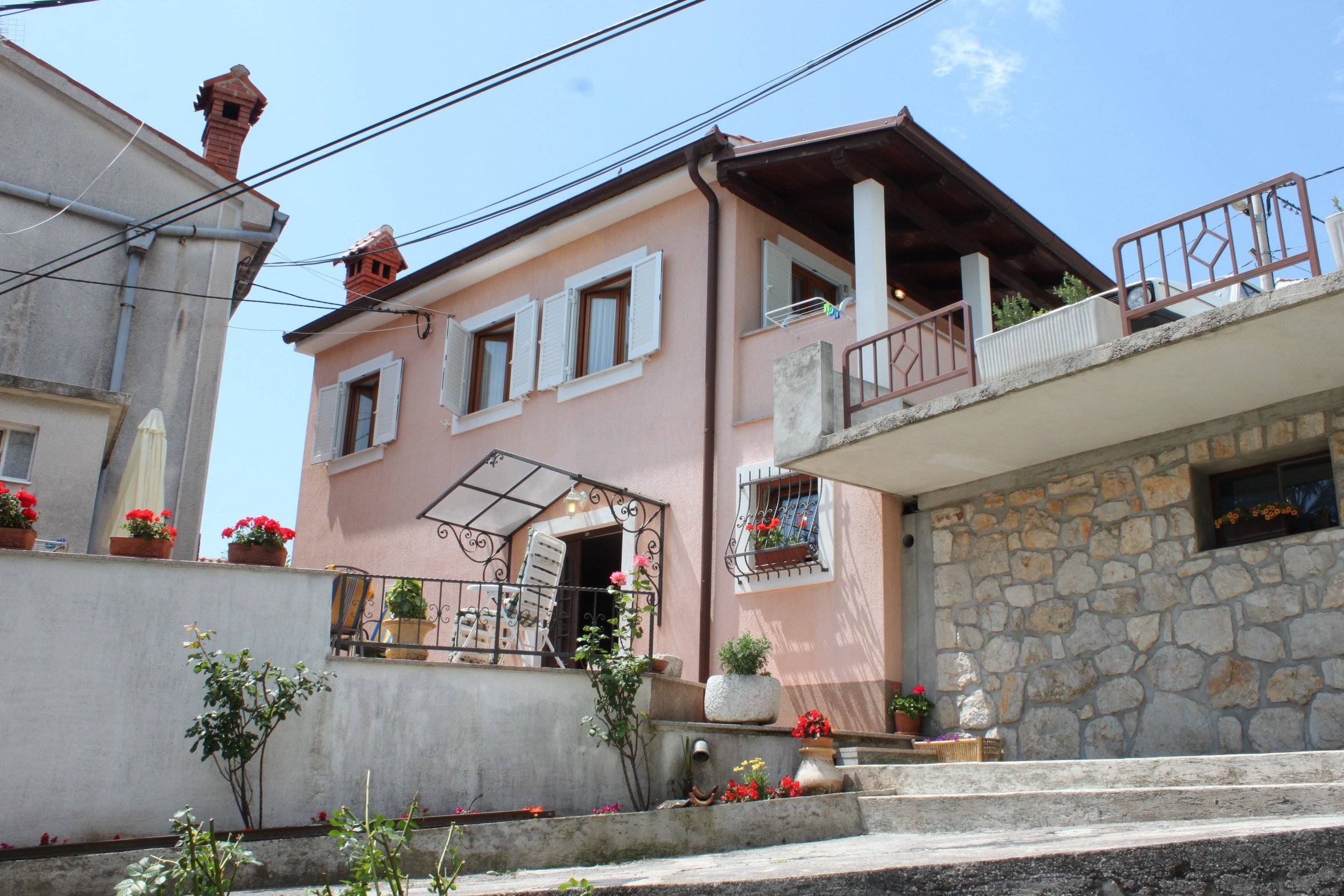 Studio Appartement mit Balkon und Meerblick Kraj, Opatija AS-7794-a