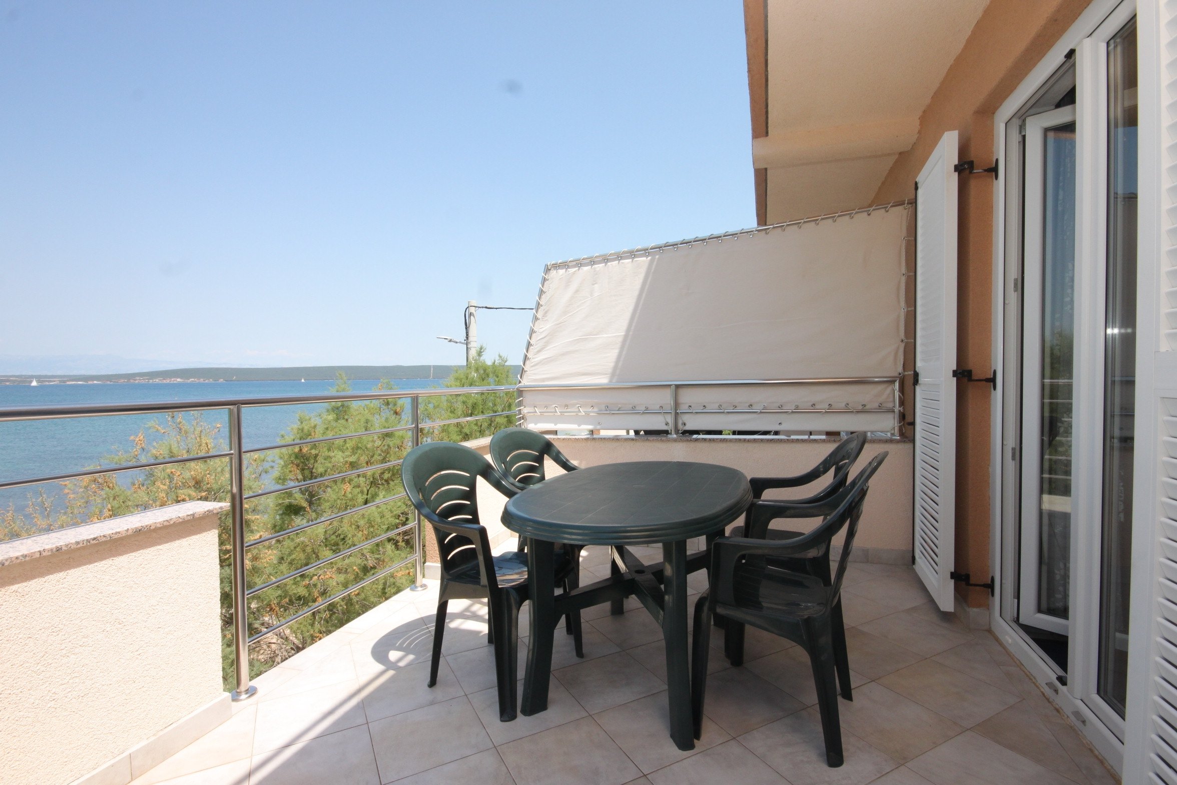 1-Zimmer-Ferienwohnung am Strand Banj, Pasman A-8206-d