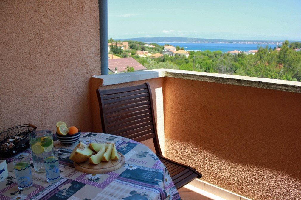 Studio Appartement mit Terrasse und Meerblick Zdrelac, Pasman AS-8424-