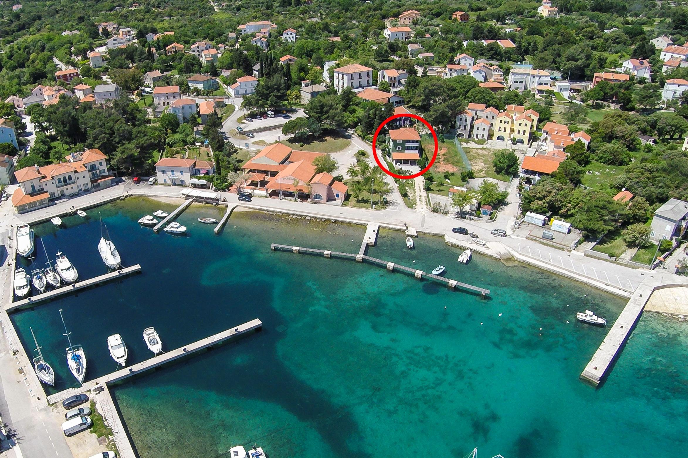 Zimmer mit Balkon und Meerblick Nerezine (Losinj) S-11815-a