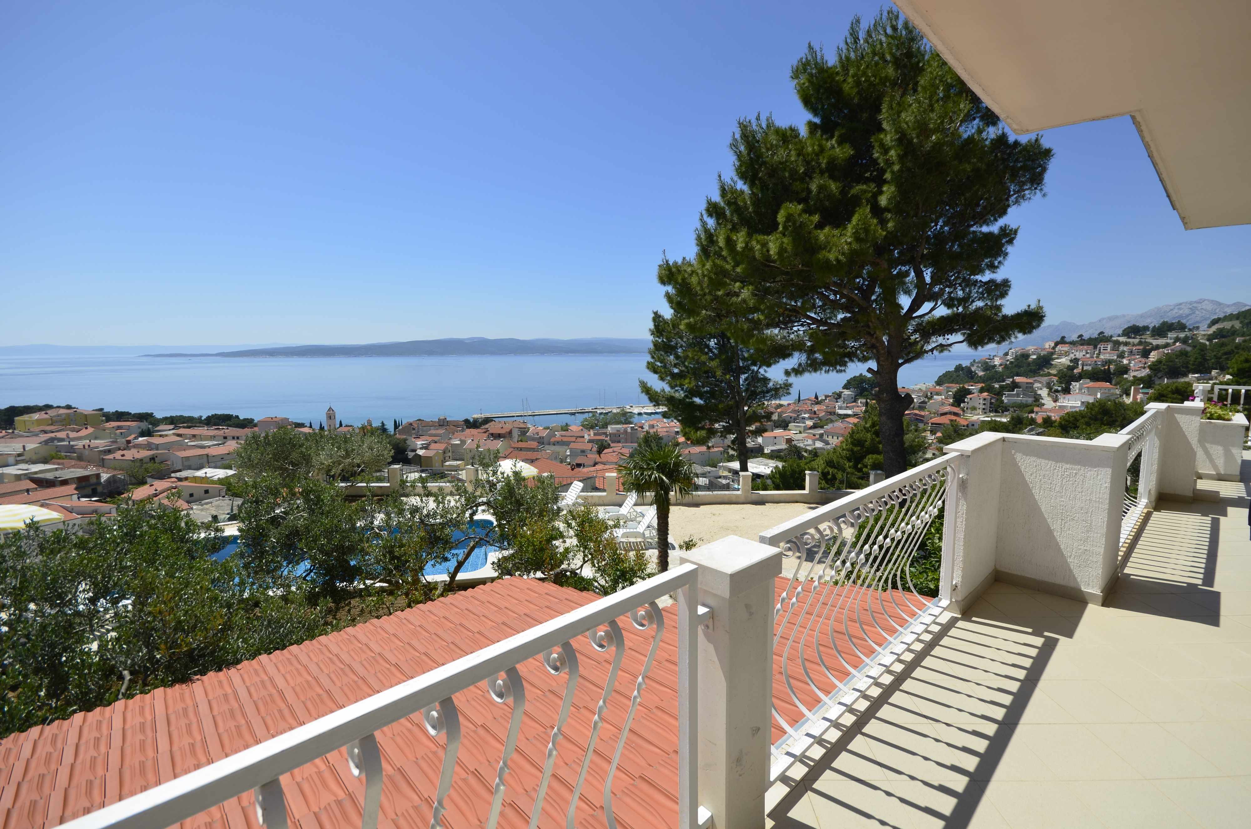 1-Zimmer-Ferienwohnung mit Terrasse und Meerblick Baska Voda (Makarska