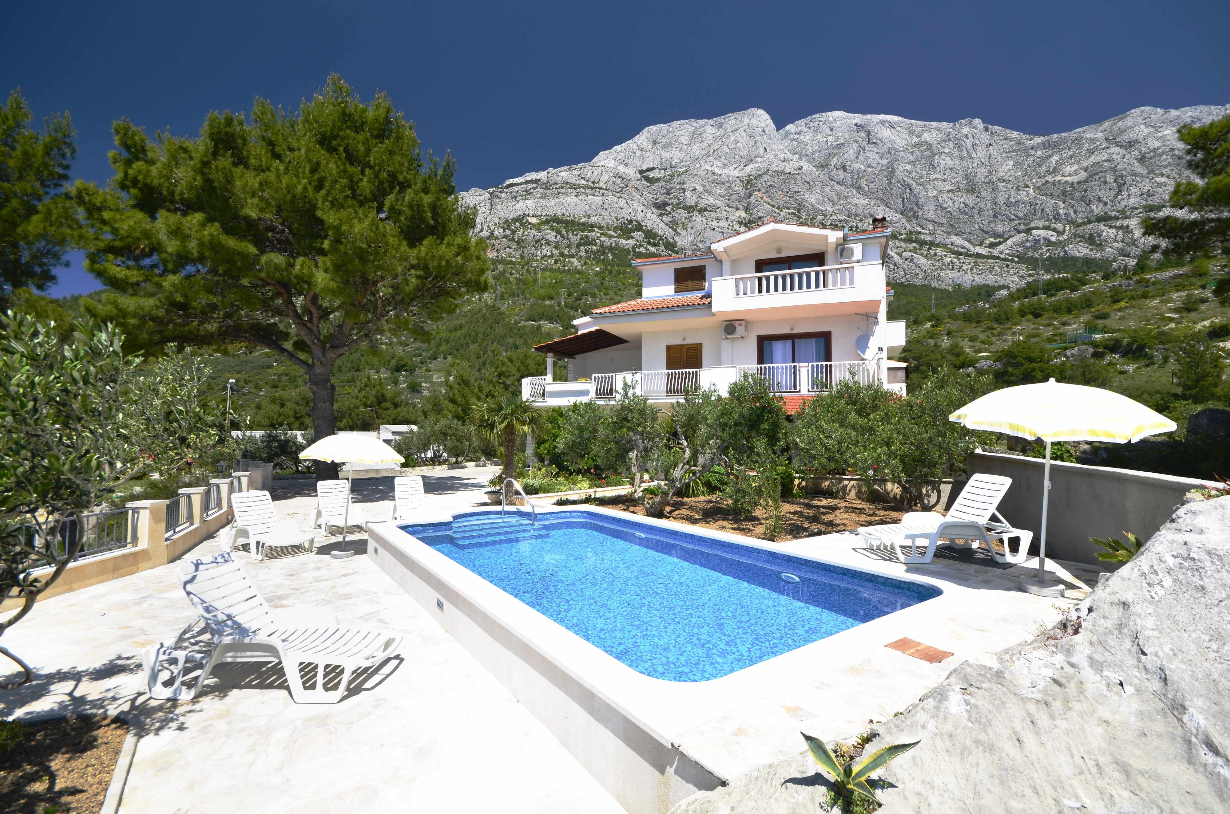 1-Zimmer-Ferienwohnung mit Terrasse und Meerblick Baska Voda (Makarska