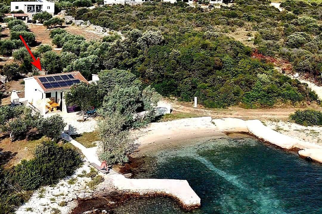 2-Zimmer-Haus am Strand Bucht Zuborovica, Pasman K-321