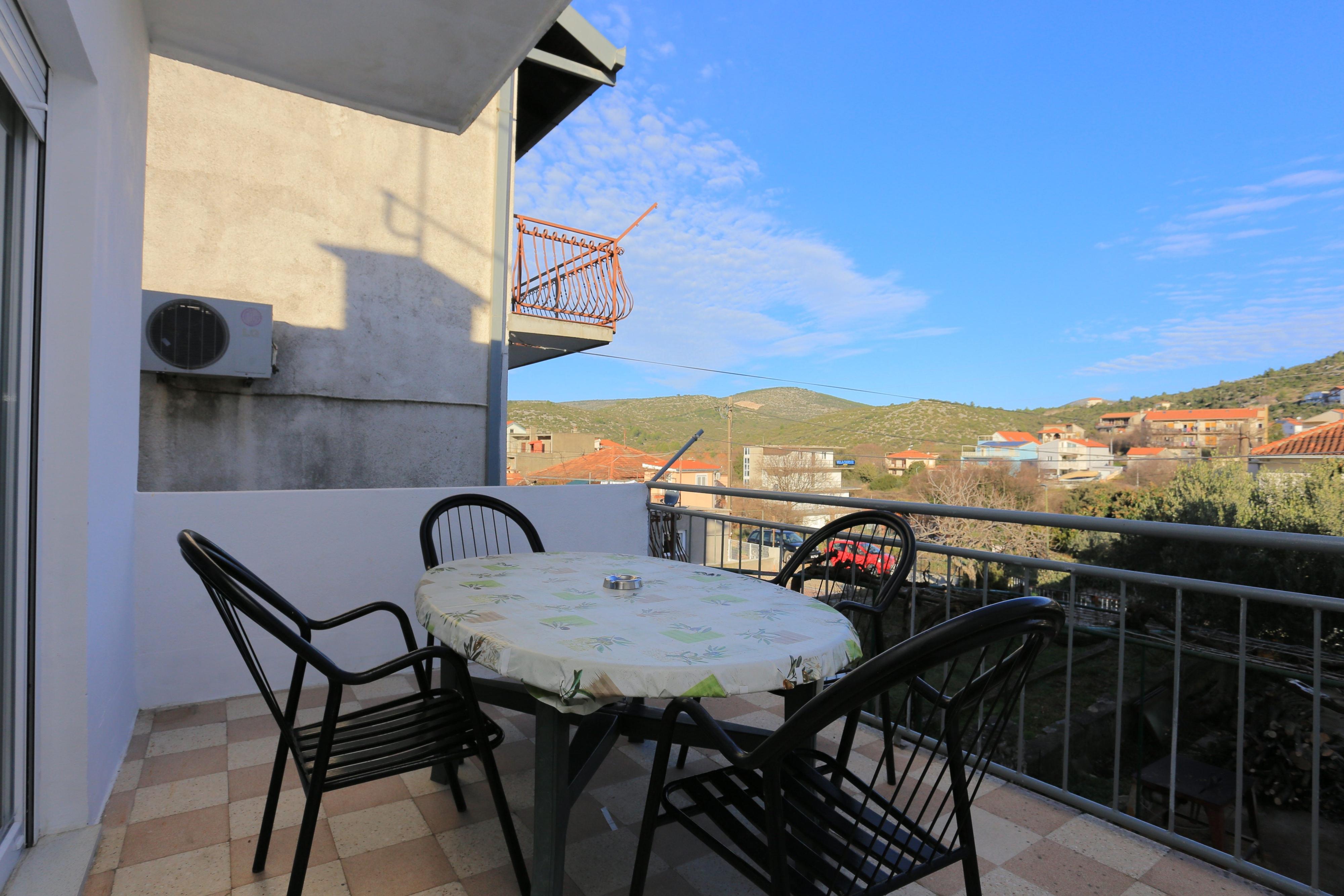 Studio Appartement mit Terrasse Marina, Trogir AS-1093-a