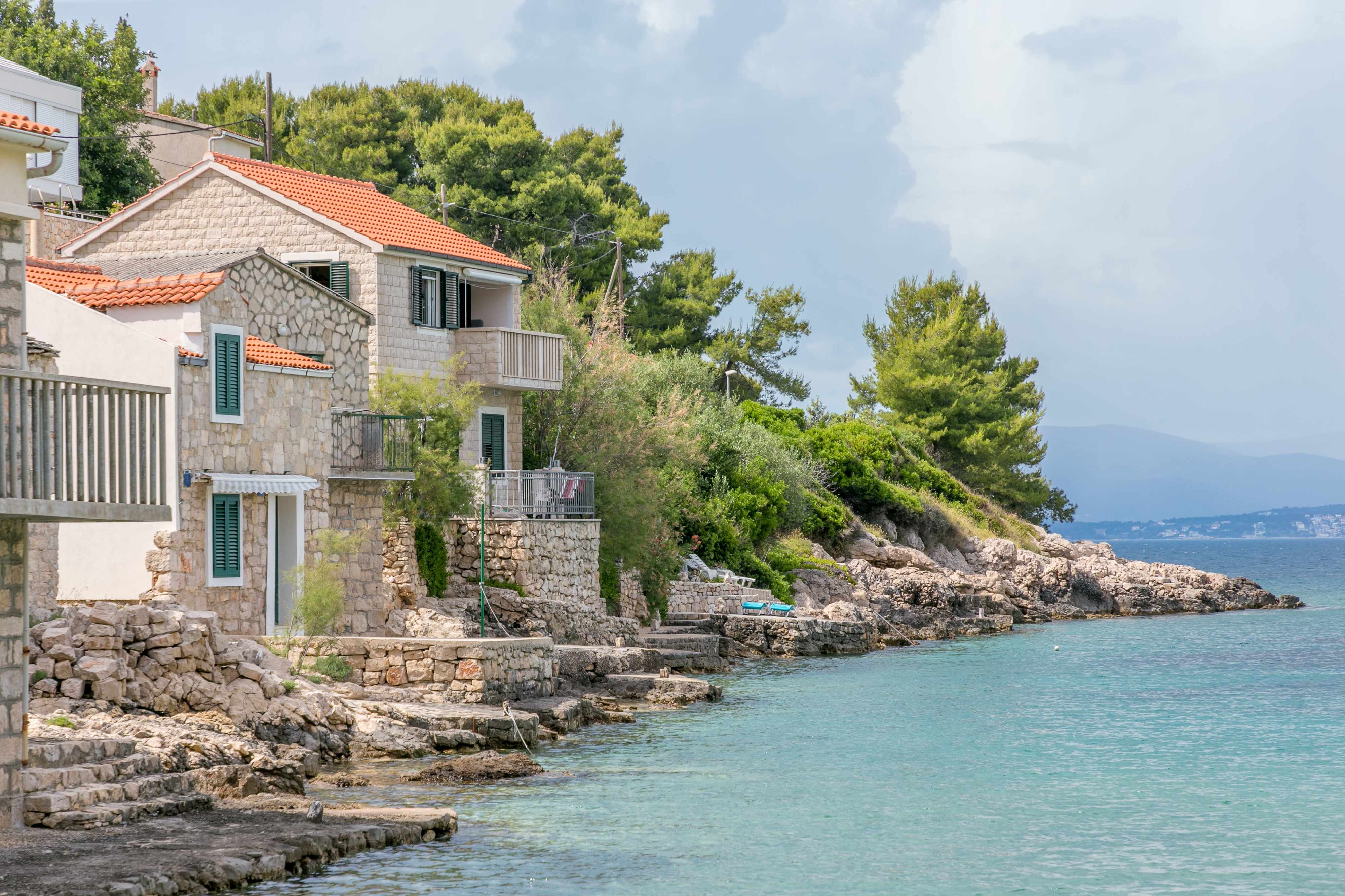 2-Zimmer-Ferienwohnung am Strand Bucht Donja Krušica, Solta A-11146-a