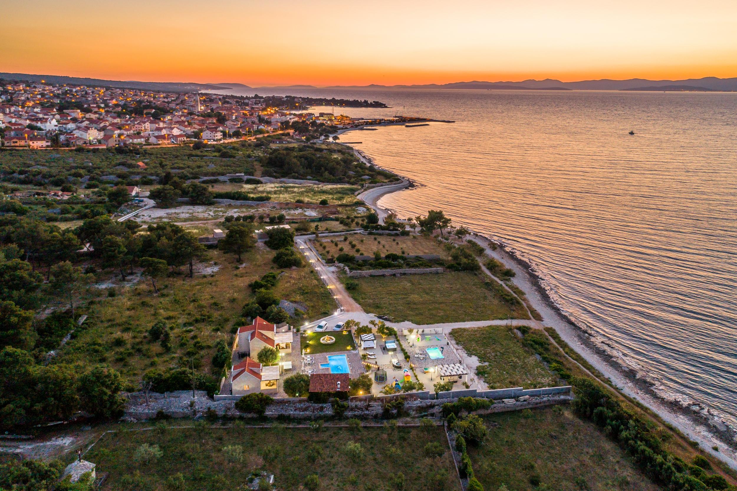 3-Zimmer-Haus am Strand Supetar, Brac K-12371