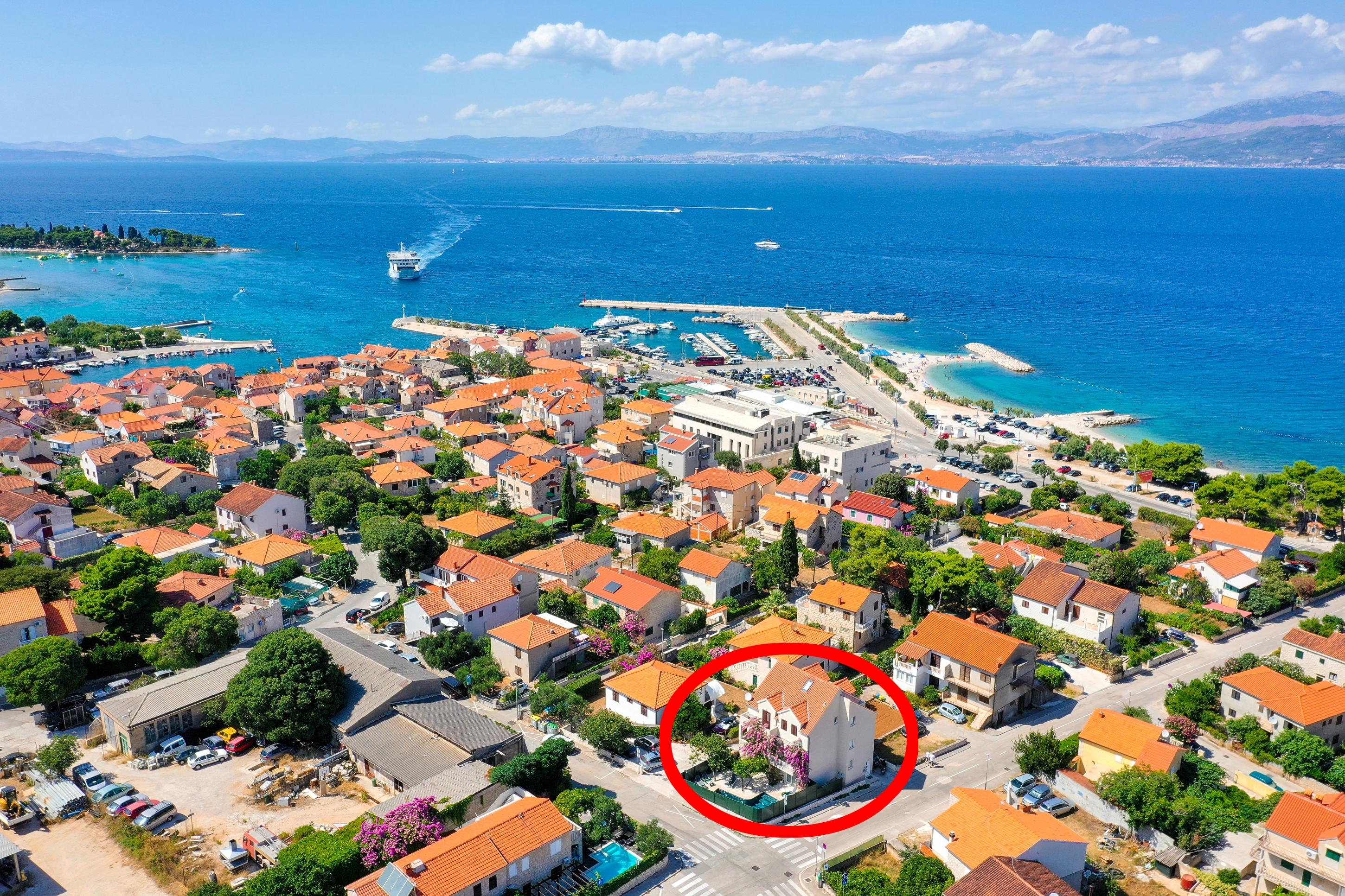 2-Zimmer-Ferienwohnung mit Terrasse Supetar, Brac A-12893-a