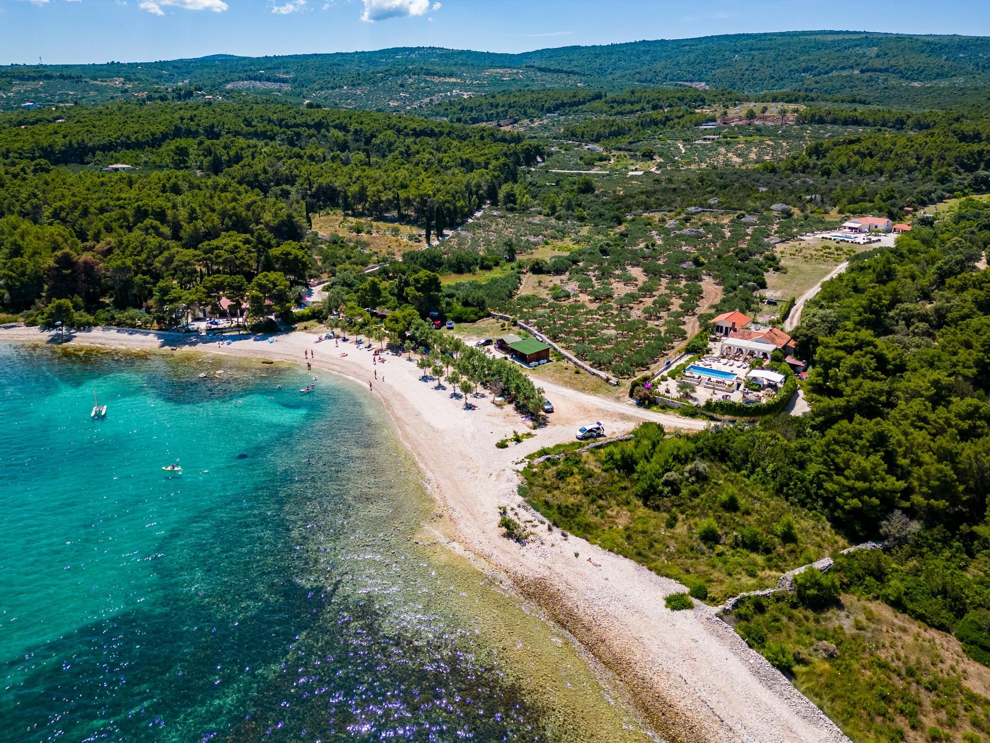 4-Zimmer-Haus am Strand Mirca, Brac K-16183