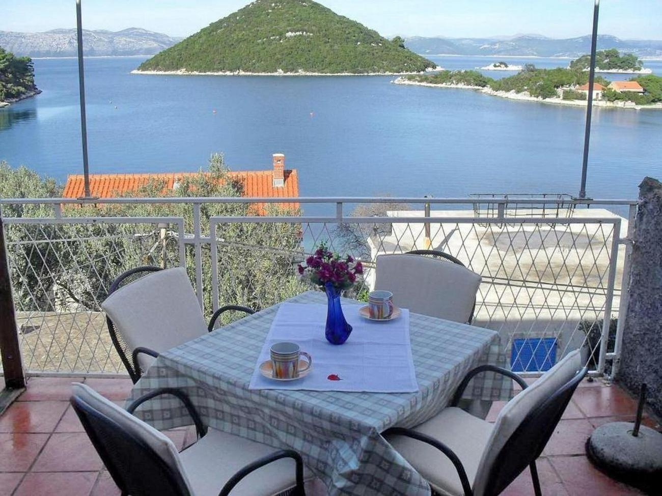 3-Zimmer-Ferienwohnung am Strand Prozurska Luka, Mljet A-4939-a