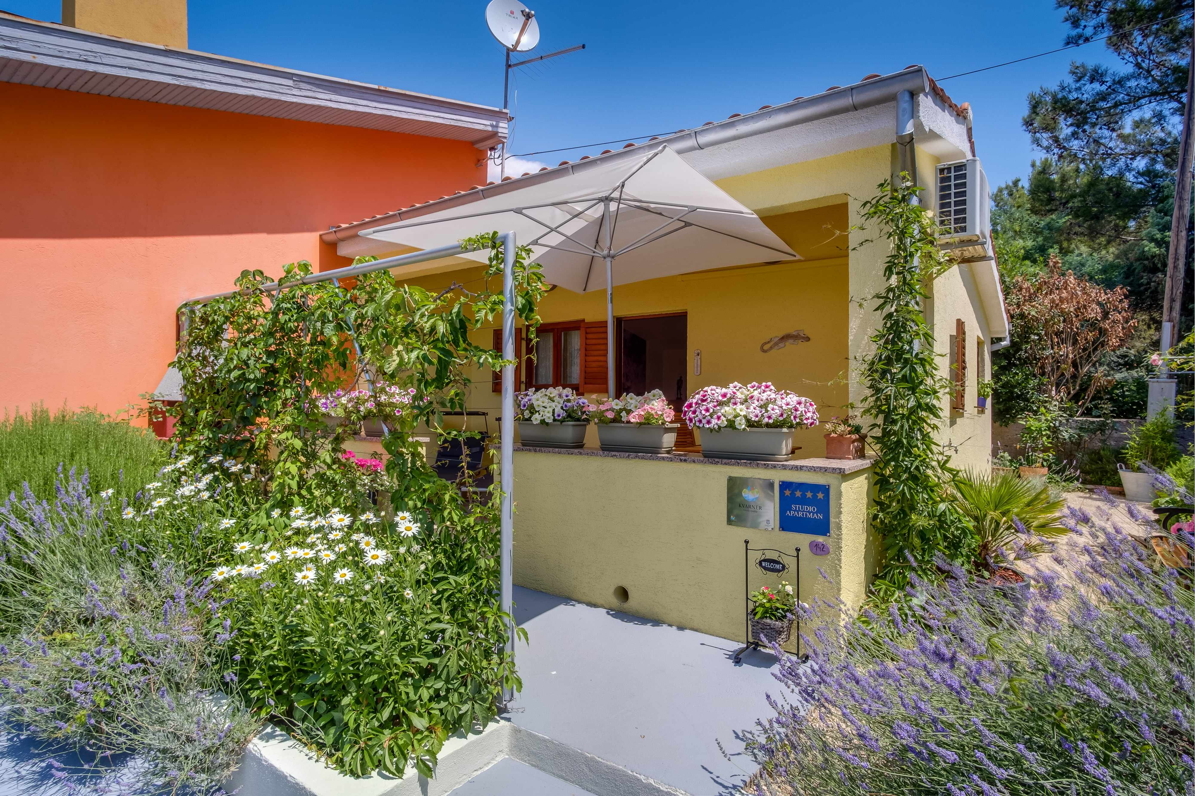 Studio Appartement mit Terrasse Artatore, Losinj AS-7952-a