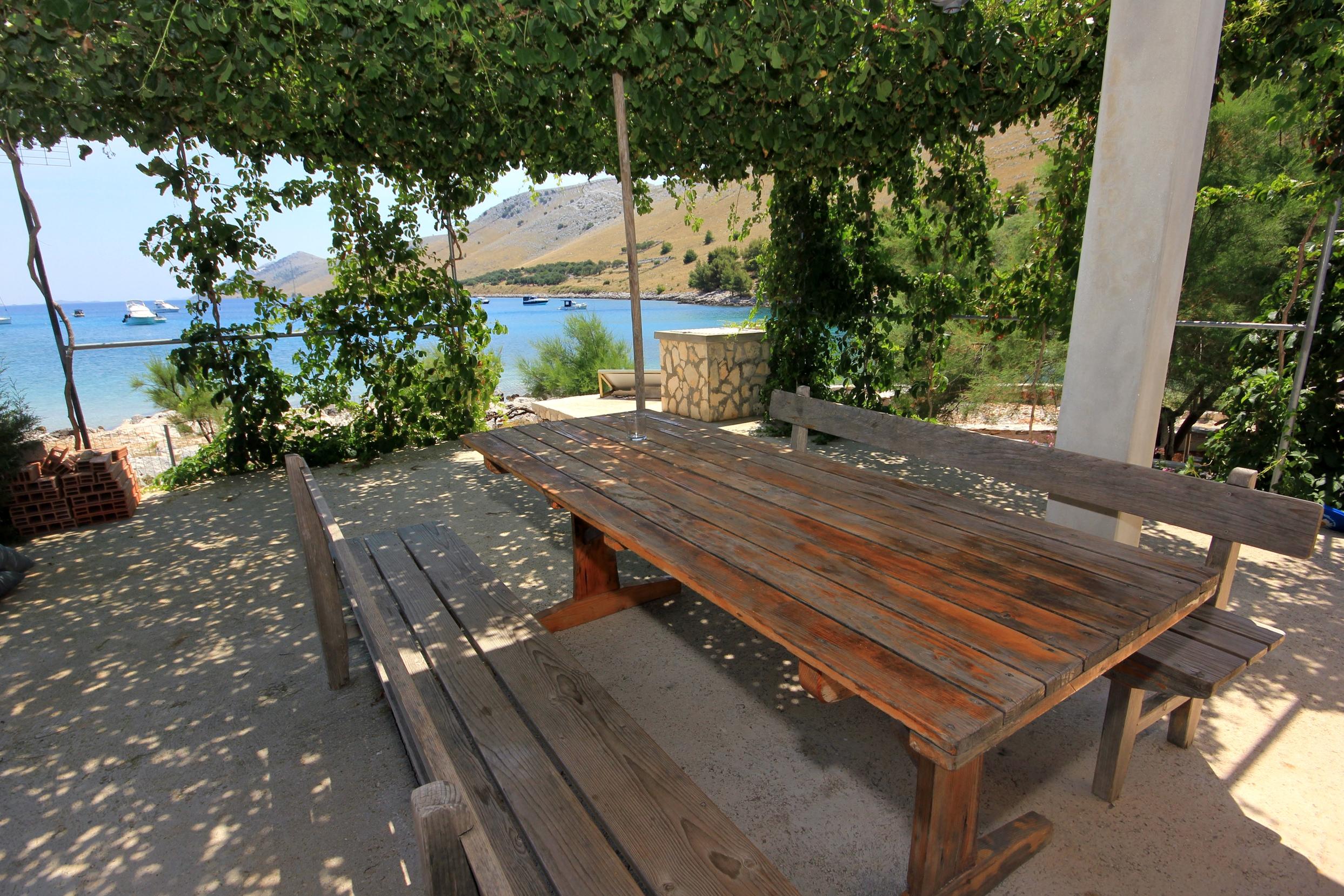 1-Zimmer-Haus am Strand Bucht Statival, Kornati K-8164