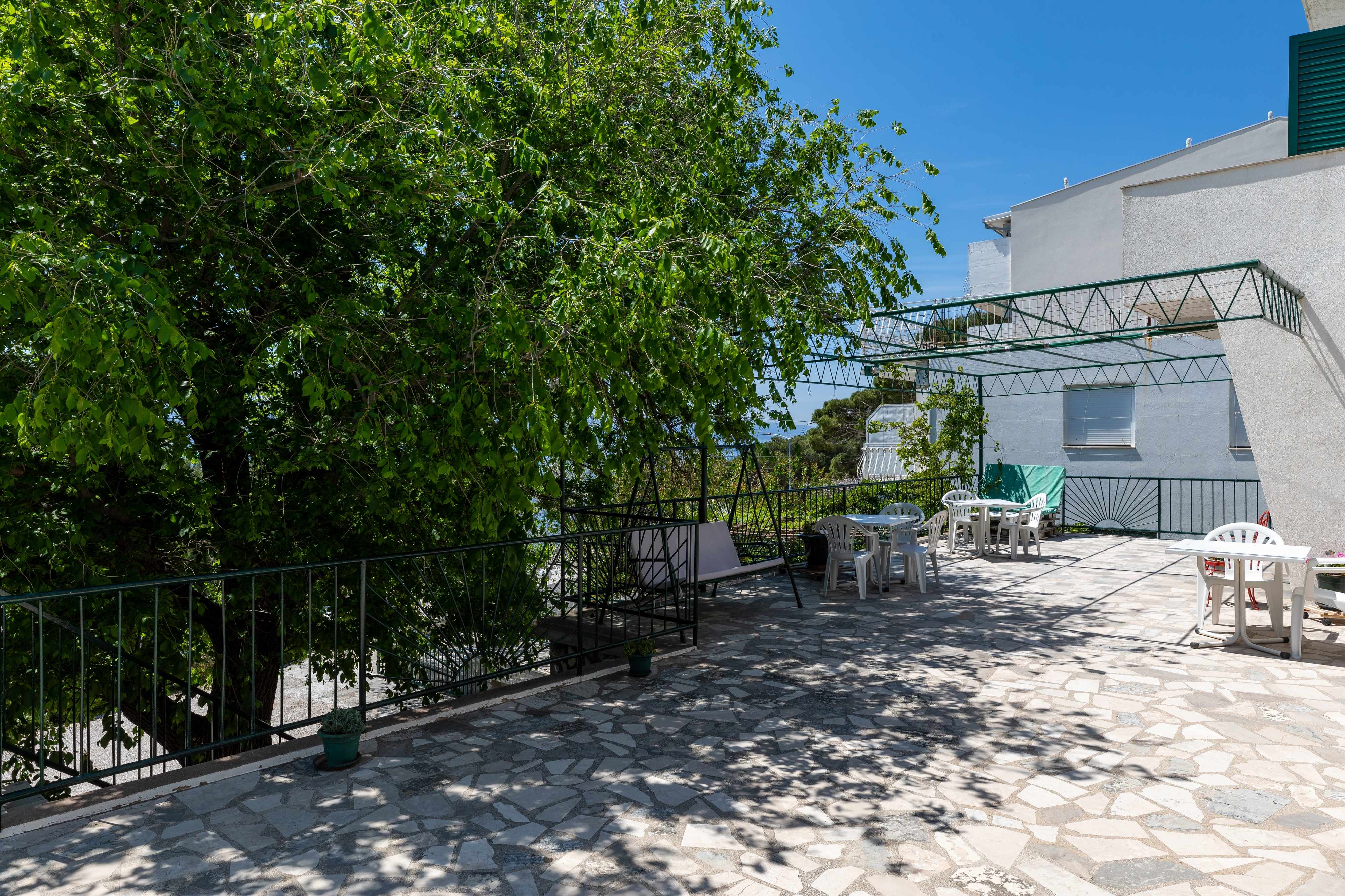 Studio Appartement mit Terrasse und Meerblick Lokva Rogoznica, Omis AS