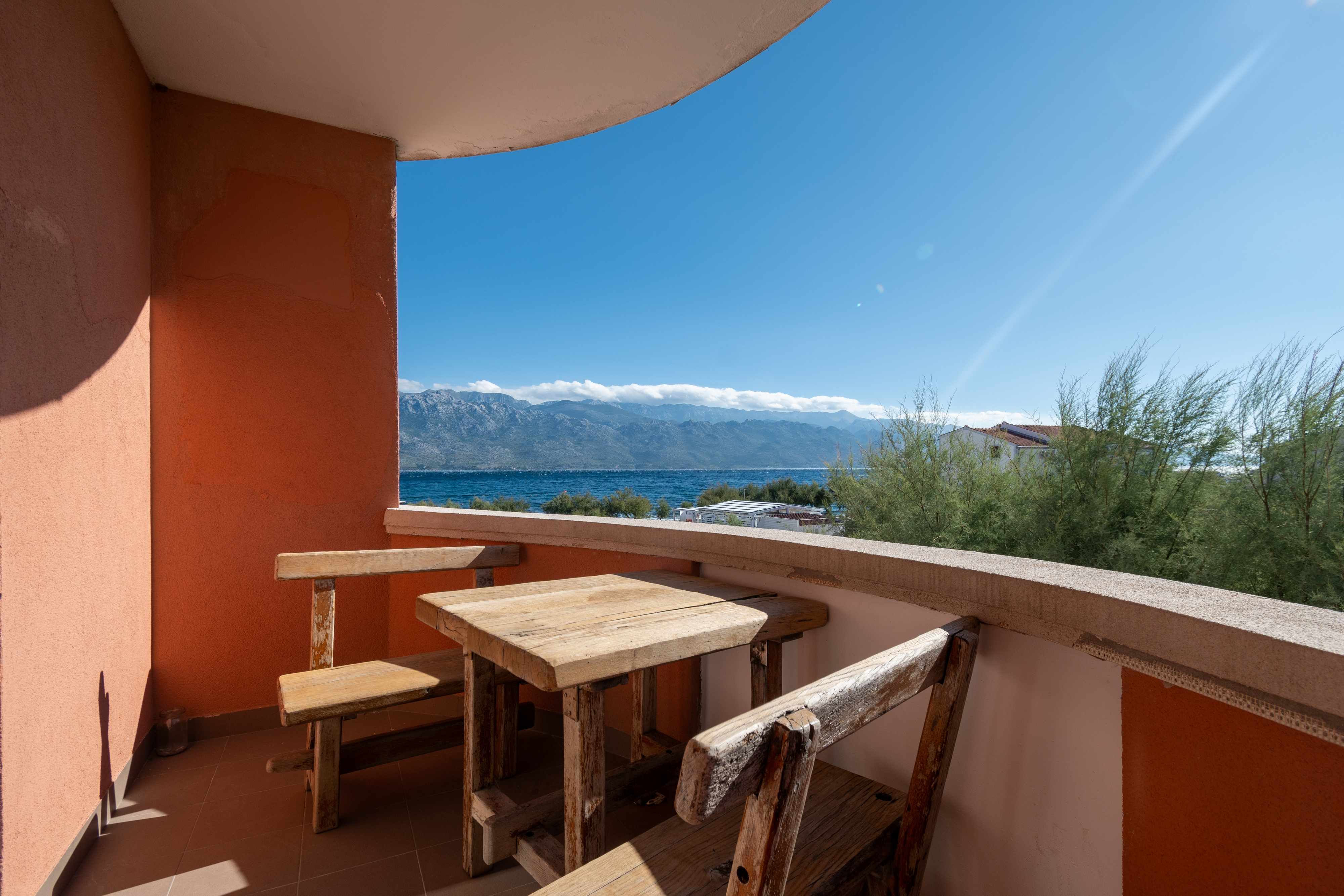 1-Zimmer-Ferienwohnung am Strand Razanac, Zadar A-5766-d