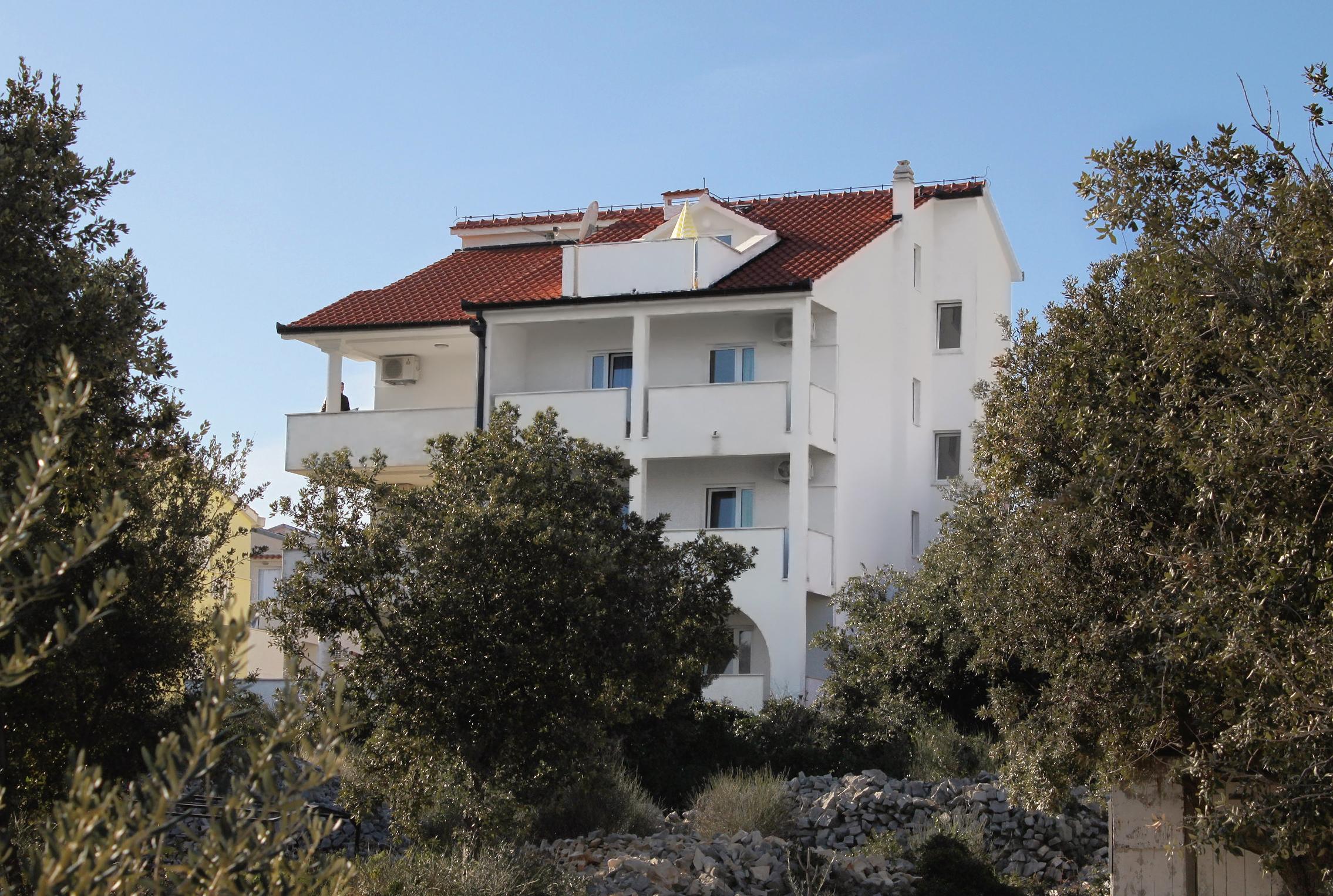 Studio Appartement mit Terrasse und Meerblick Sevid, Trogir AS-6024-b