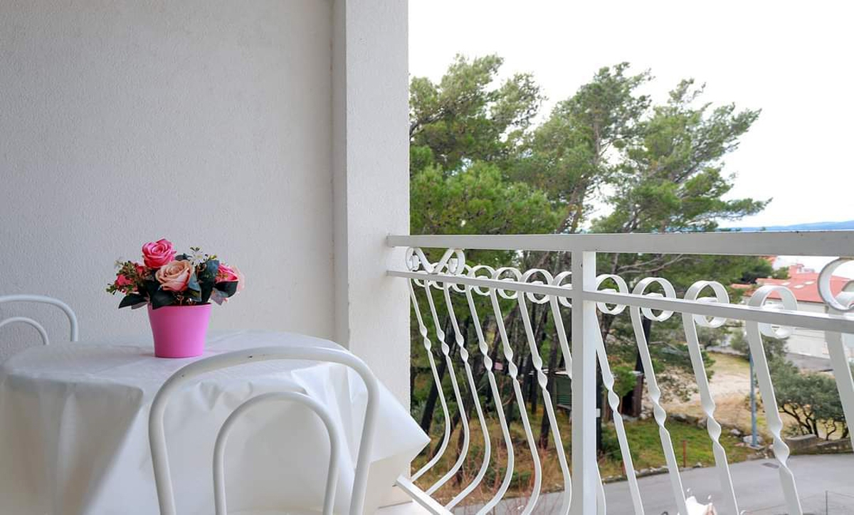 Studio Appartement mit Terrasse und Meerblick Baska Voda, Makarska AS-