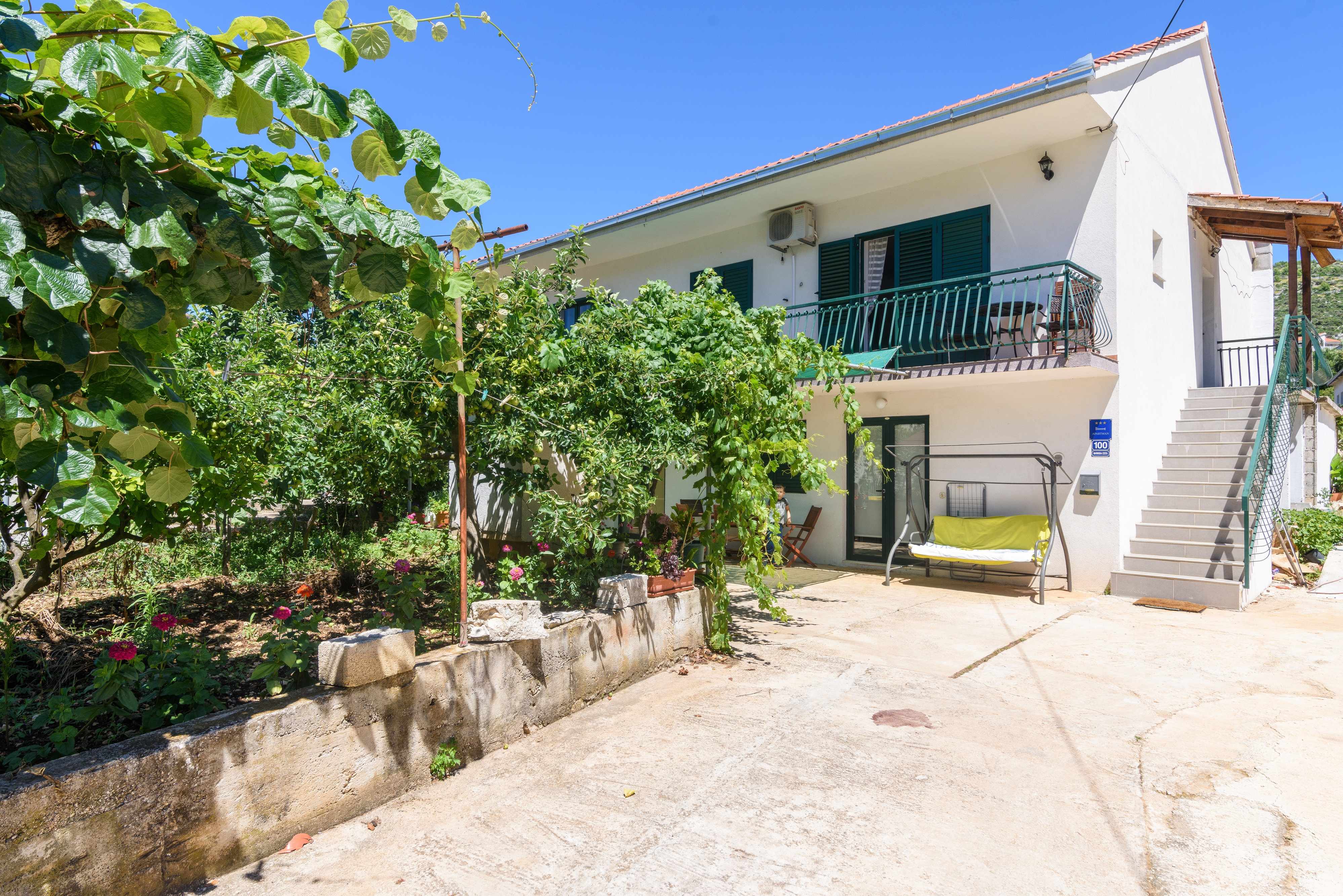 Studio Appartement mit Terrasse Marina, Trogir AS-14258-a