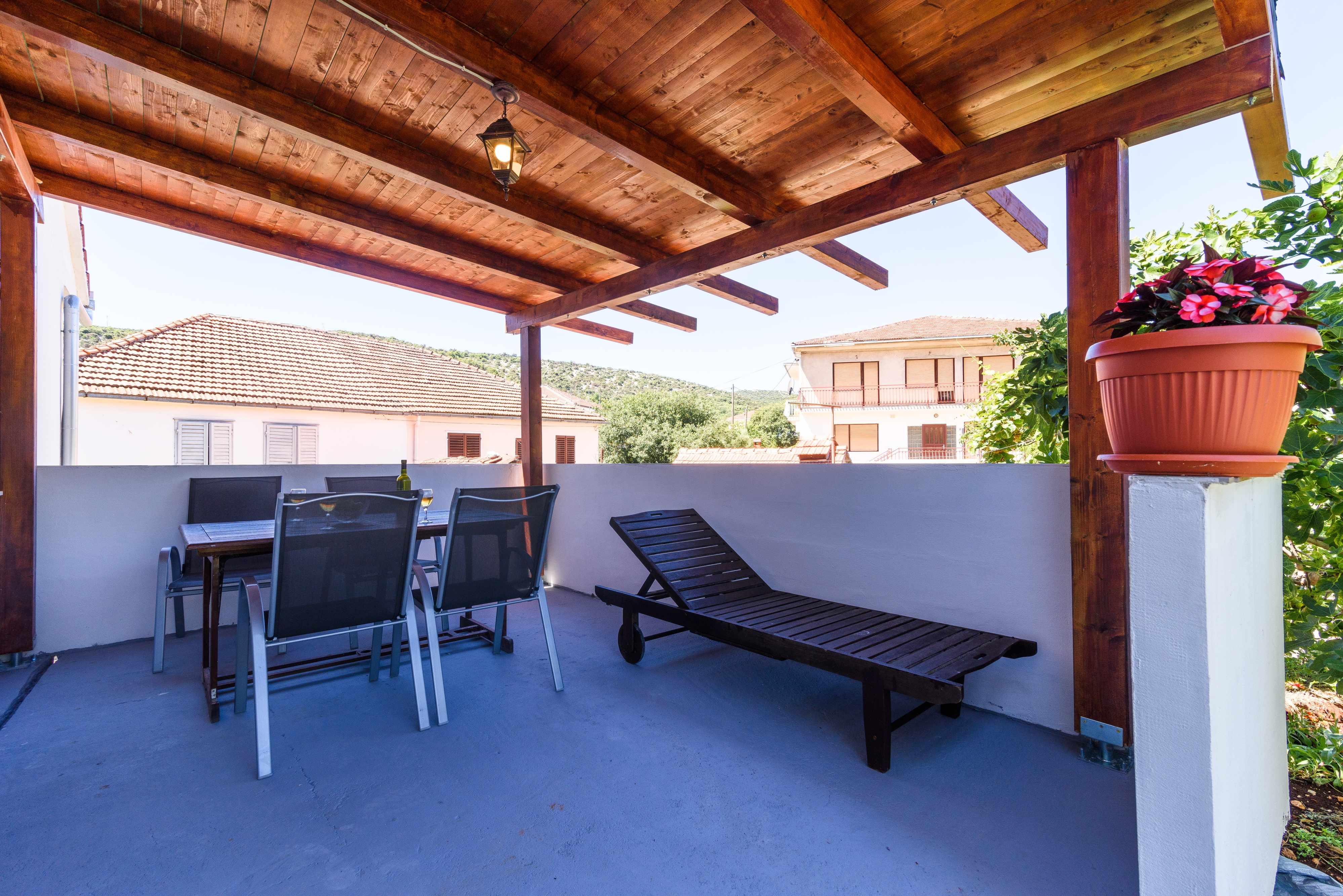 Studio Appartement mit Terrasse Marina, Trogir AS-14258-b