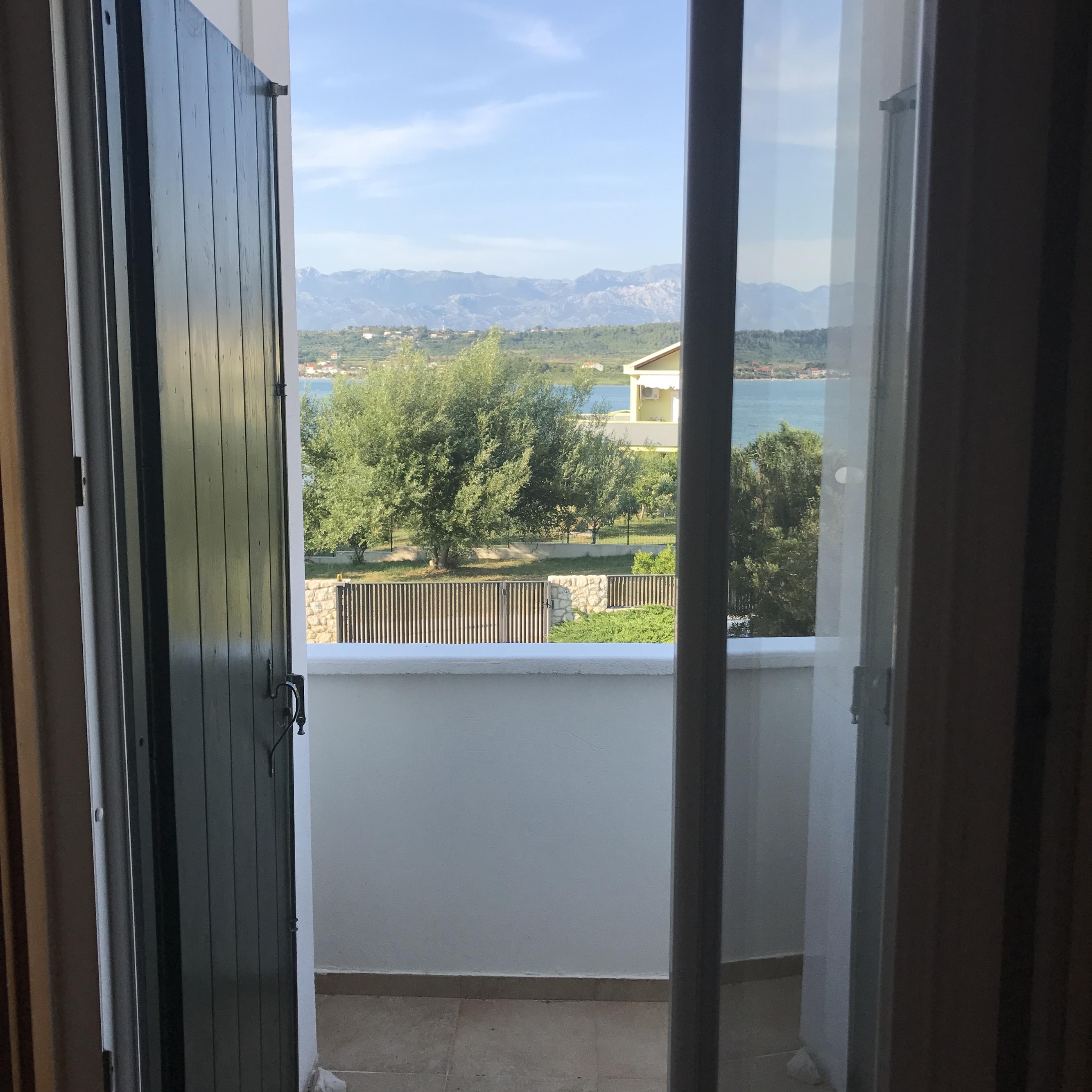 Studio Appartement mit Balkon und Meerblick Ljubac, Zadar AS-14593-b