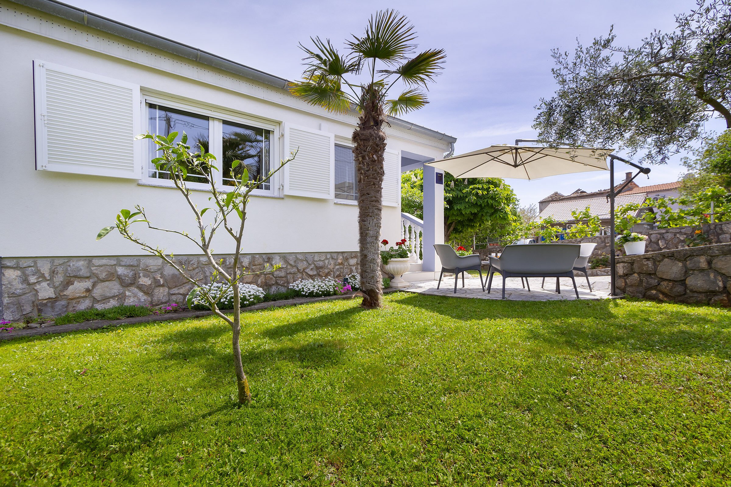 Ferienhaus in Polje mit Klima, Sat-TV & Internet für max. 4 Personen