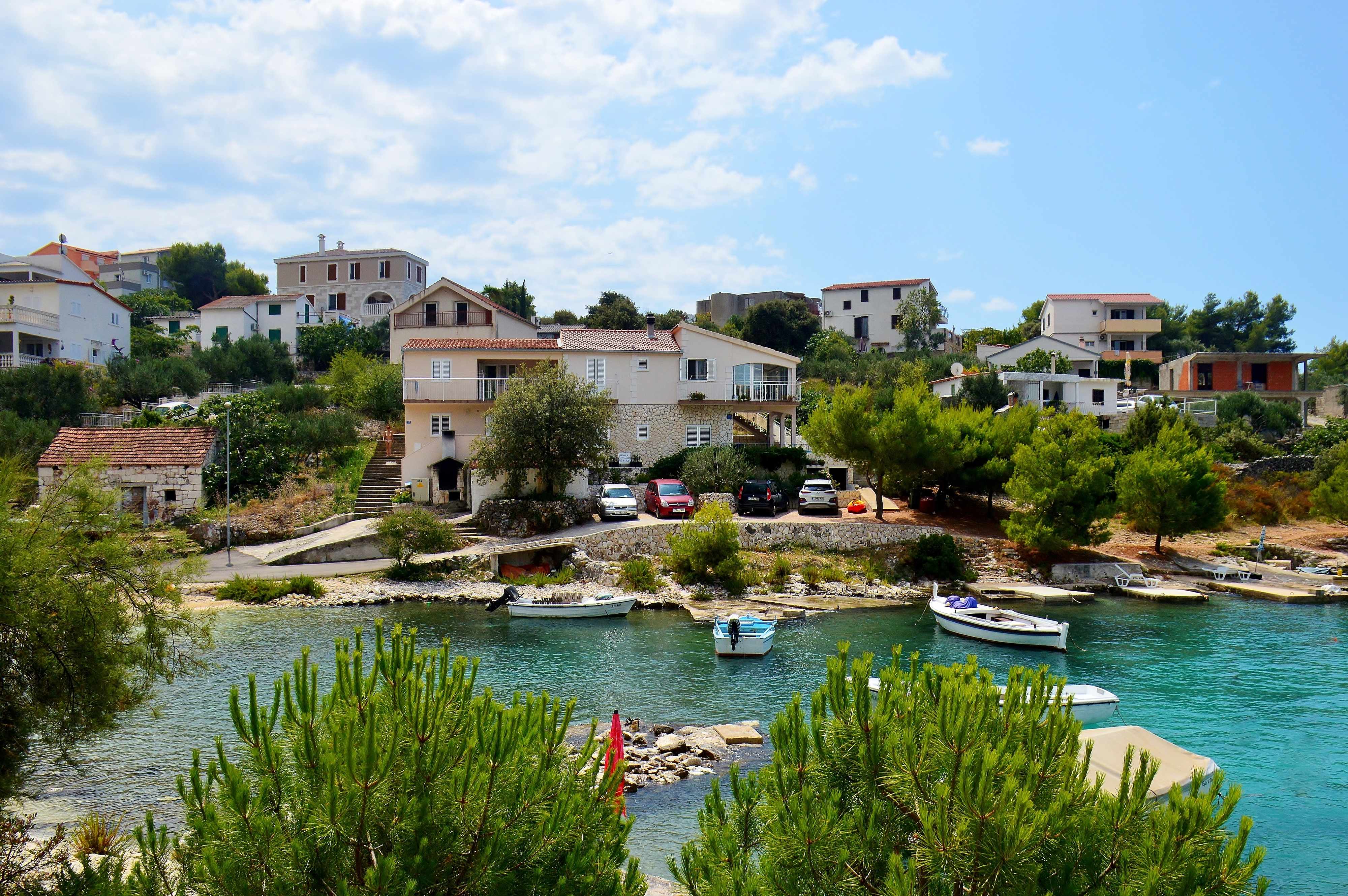 2-Zimmer-Ferienwohnung am Strand Sevid, Trogir A-15404-a