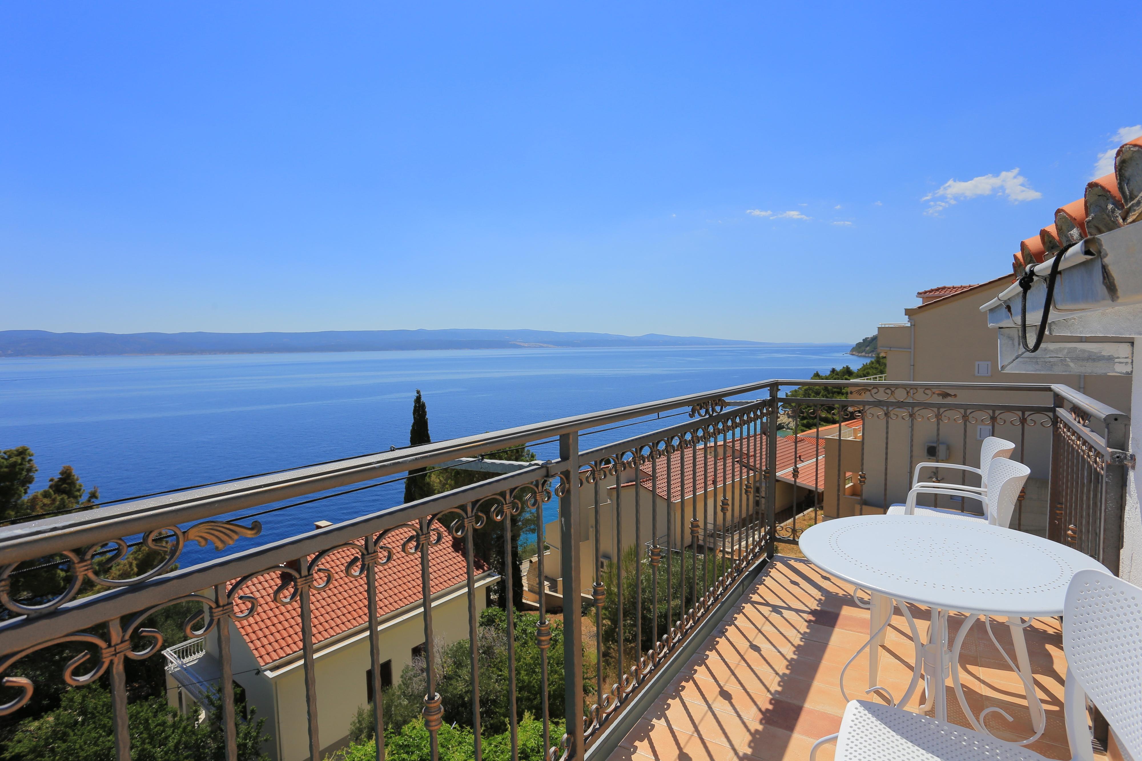 1-Zimmer-Ferienwohnung mit Balkon und Meerblick Pisak, Omis A-16239-g