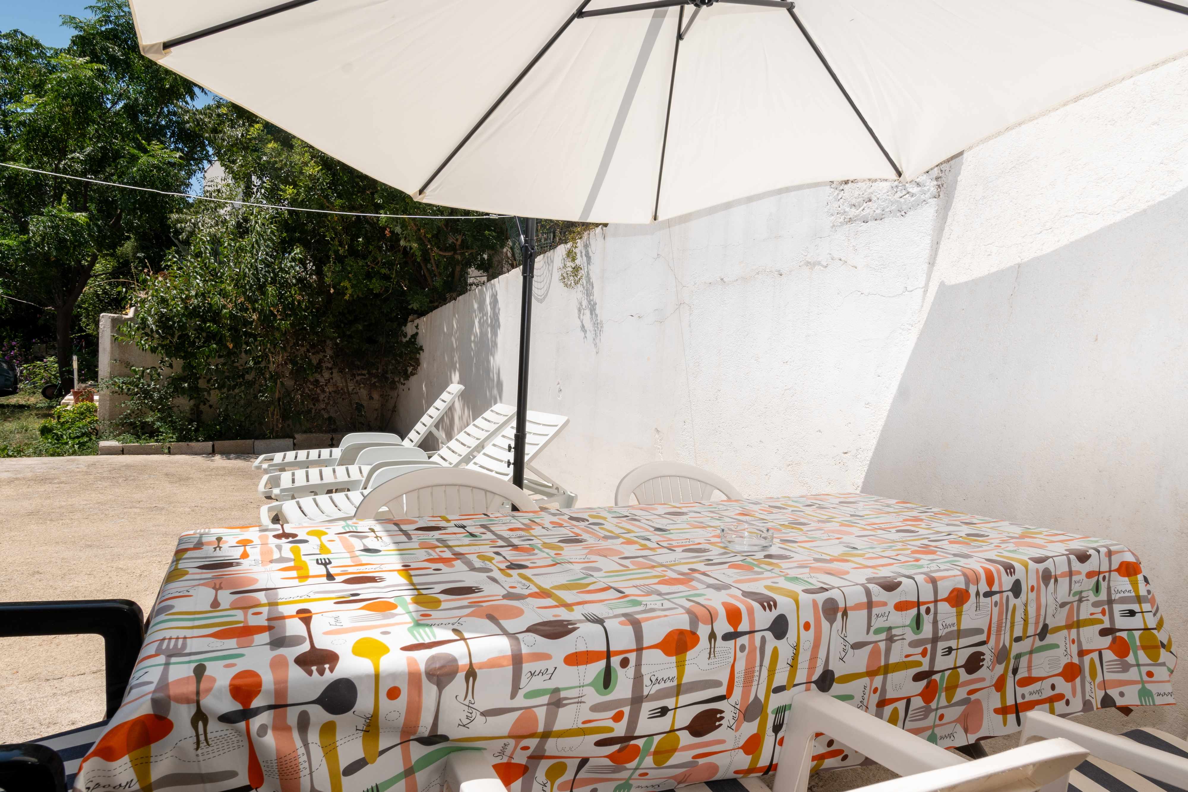 2-Zimmer-Ferienwohnung am Strand Zadar - Diklo, Zadar A-20894-a