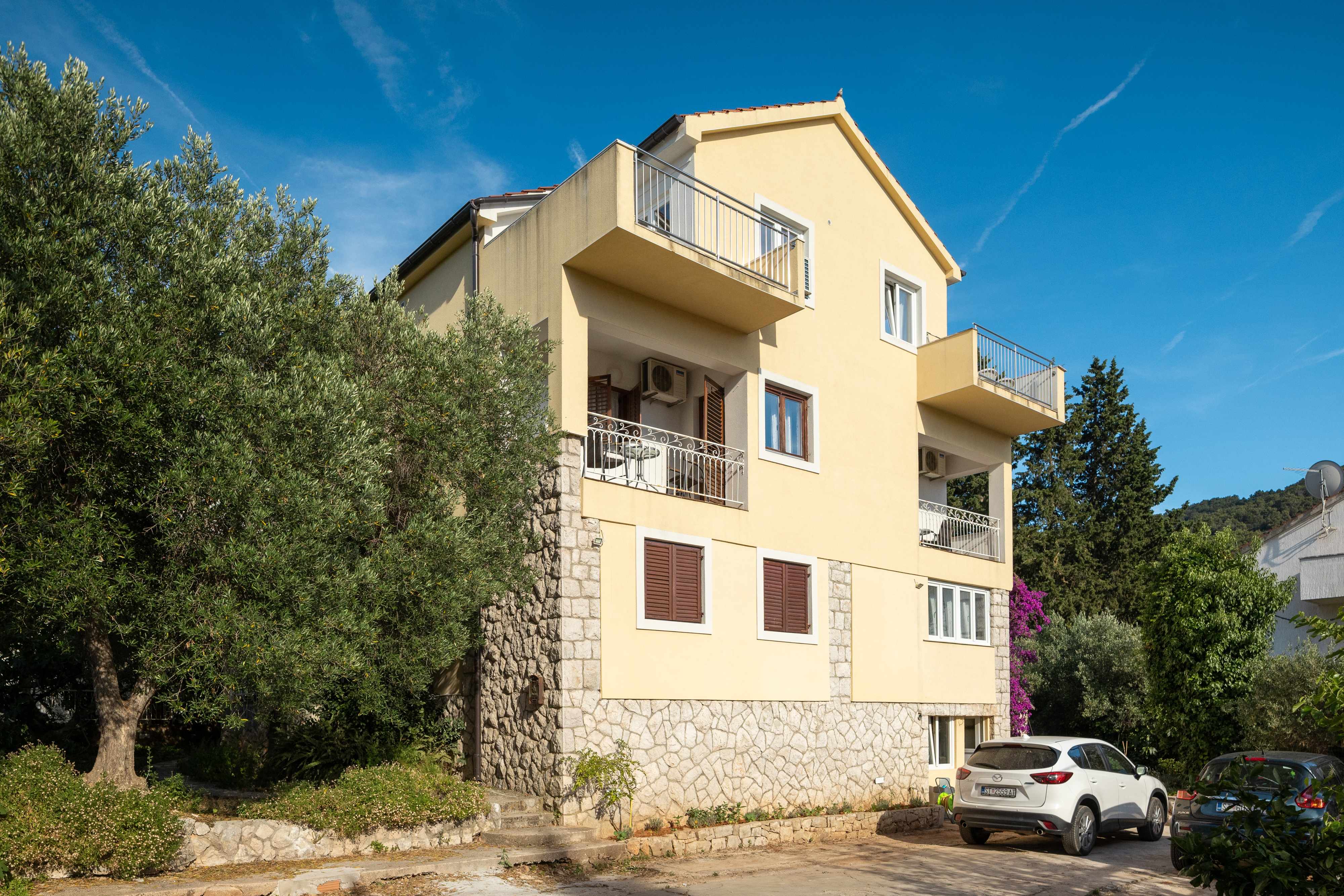 1-Zimmer-Ferienwohnung mit Balkon und Meerblick Stari Grad, Hvar A-226